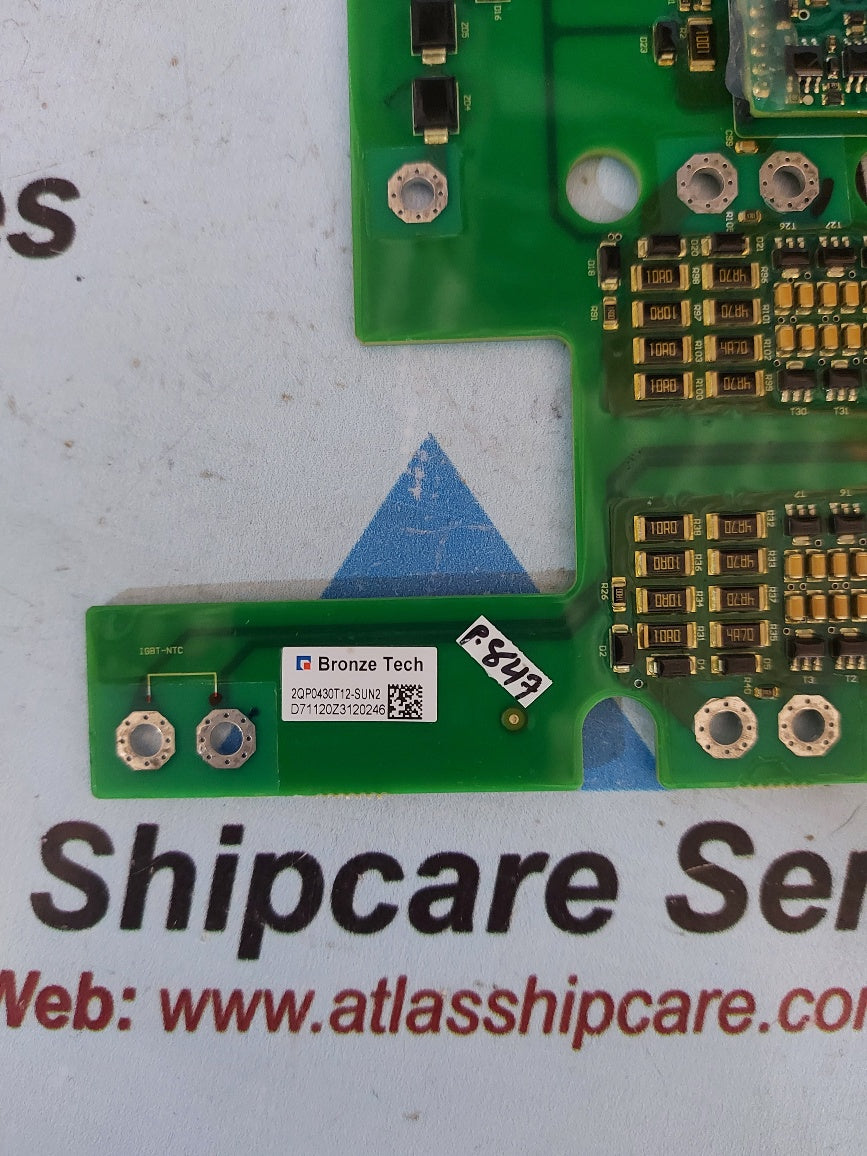 Bronze Tech 2QP0430T12-SUN2 Pcb Card