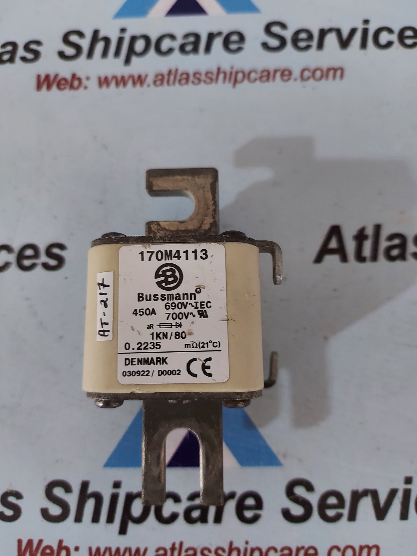 Bussmann 170M4113 Specialty Fuse 450A 0.2235