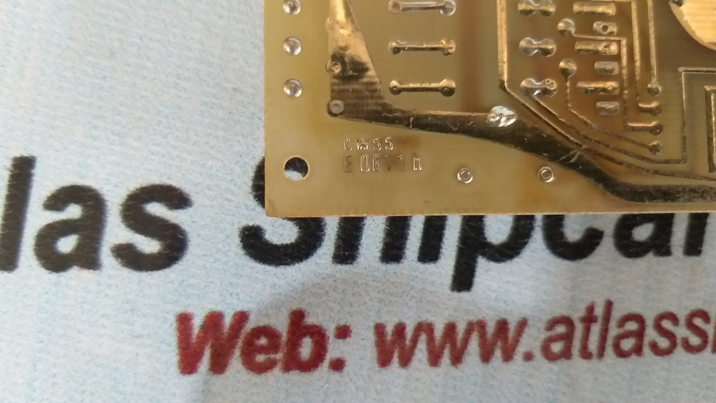 C.Wilh Stein Sohn E 061.1 a Pcb Card