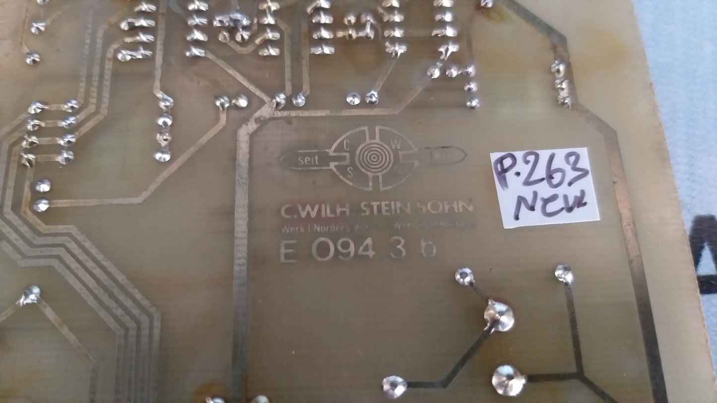 C.Wilh Stein Sohn E 094.3 a Pcb Card