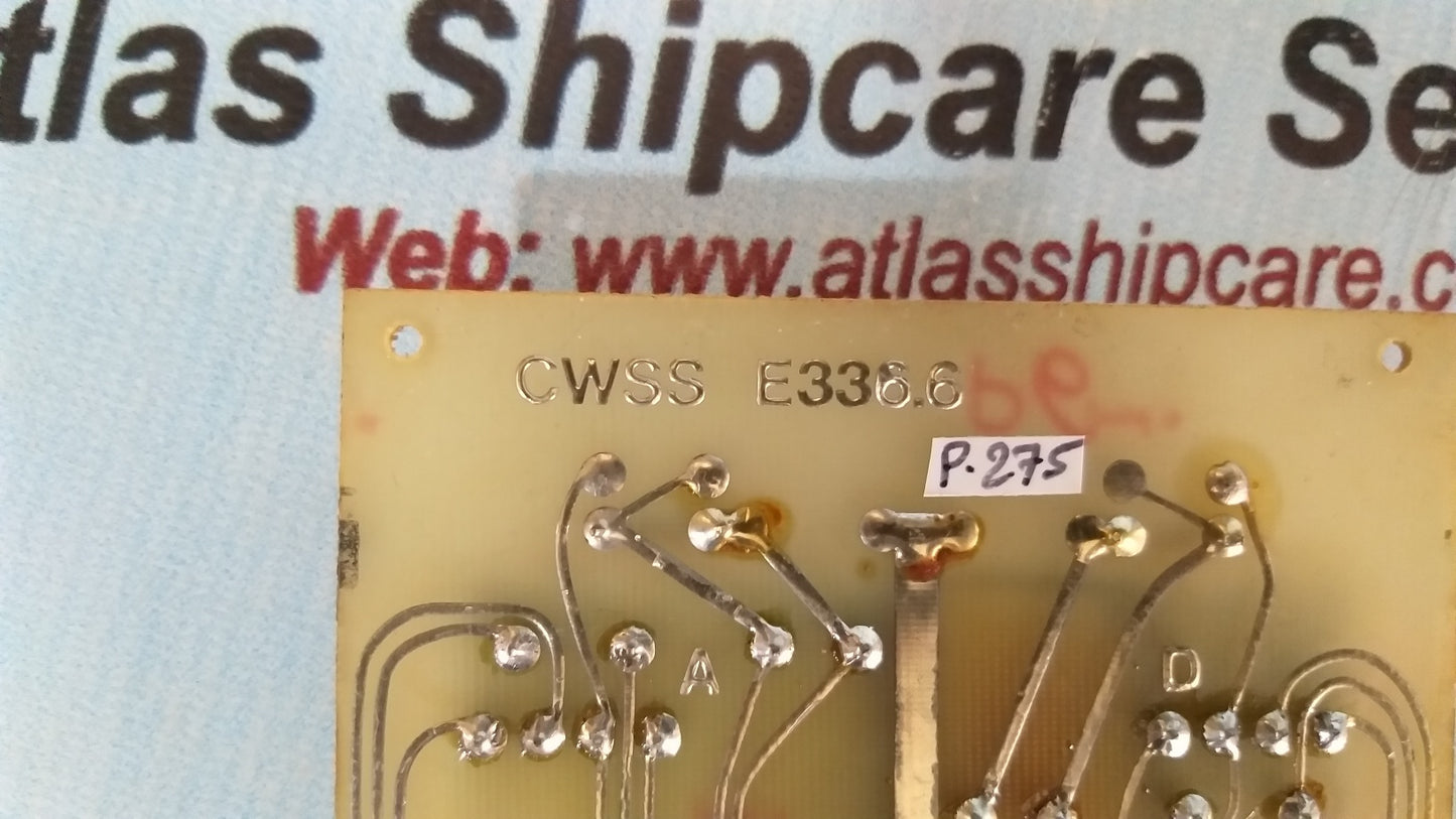 C.Wilh Stein Sohn E336.6 Pcb Circuit Board
