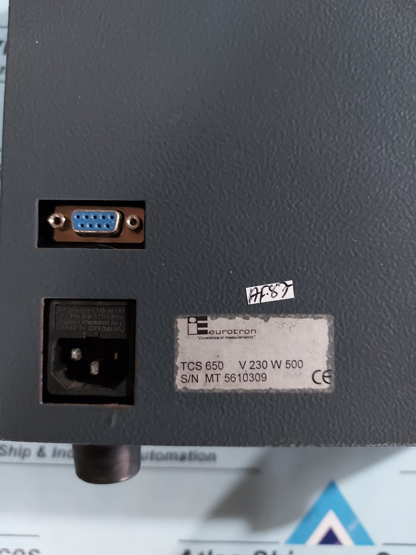 CALIBRATION EUROTRON MICROCAL TCS 650