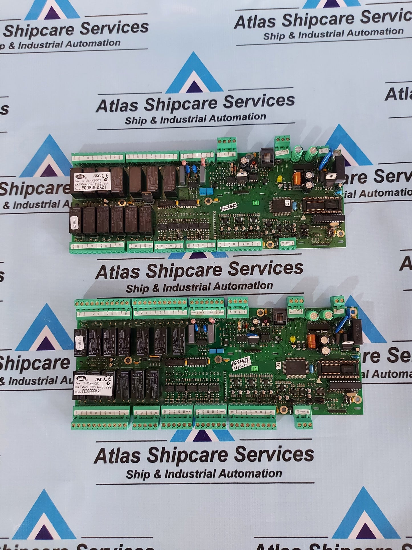 CAREL PCOB000A21 8 ANALOG INPUT CIRCUIT BOARD REV 3.200