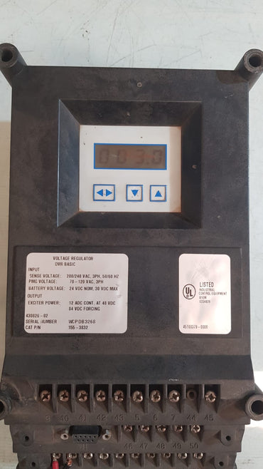 CATERPILLAR 155-3832 VOLTAGE REGULATOR