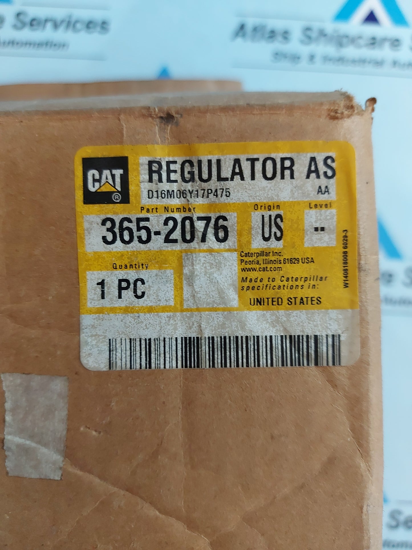 CATERPILLAR VR6 365-2076 AUTOMATIC VOLTAGE REGULATOR