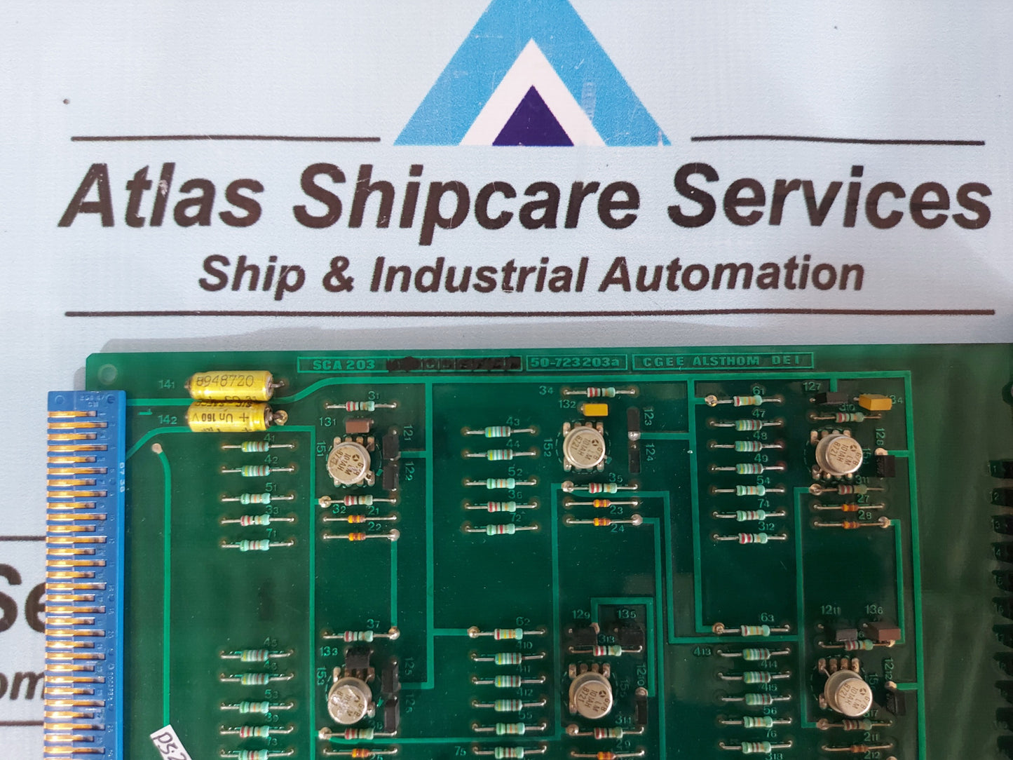 CGEE ALSTHOM DEI SCA 203 50.723 203a PCB CARD