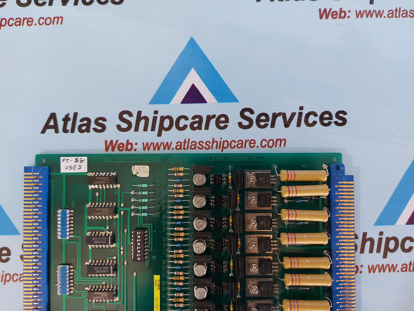 CGEE ALSTHOM DEI SLC 152 ELECTRONIC CARD