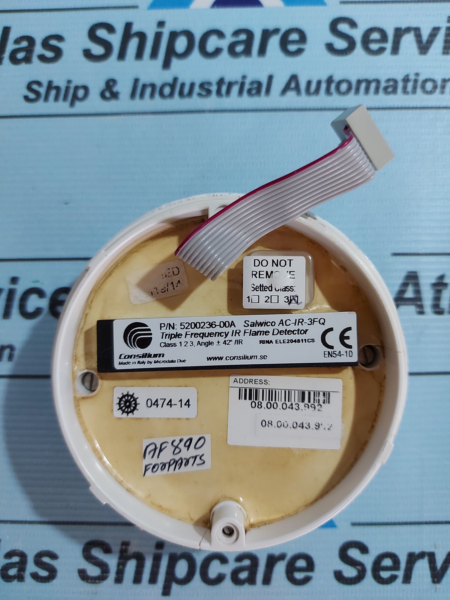 CONSILIUM SALWICO AC-IR-3FQ TRIPLE FREQUENCY IR FLAME DETECTOR 5200236-00A