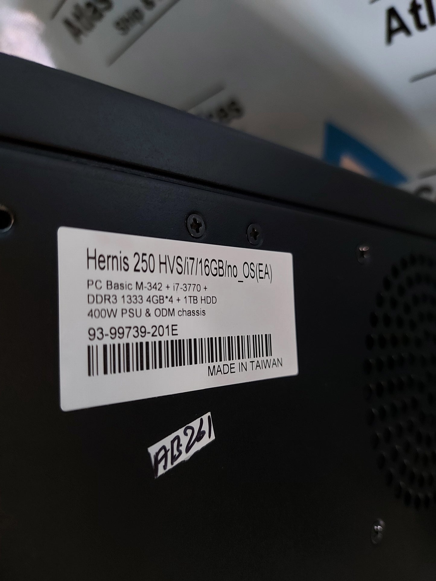 COOPER HERNIS 250HVS/i7/16GB/NO_OS(EA)