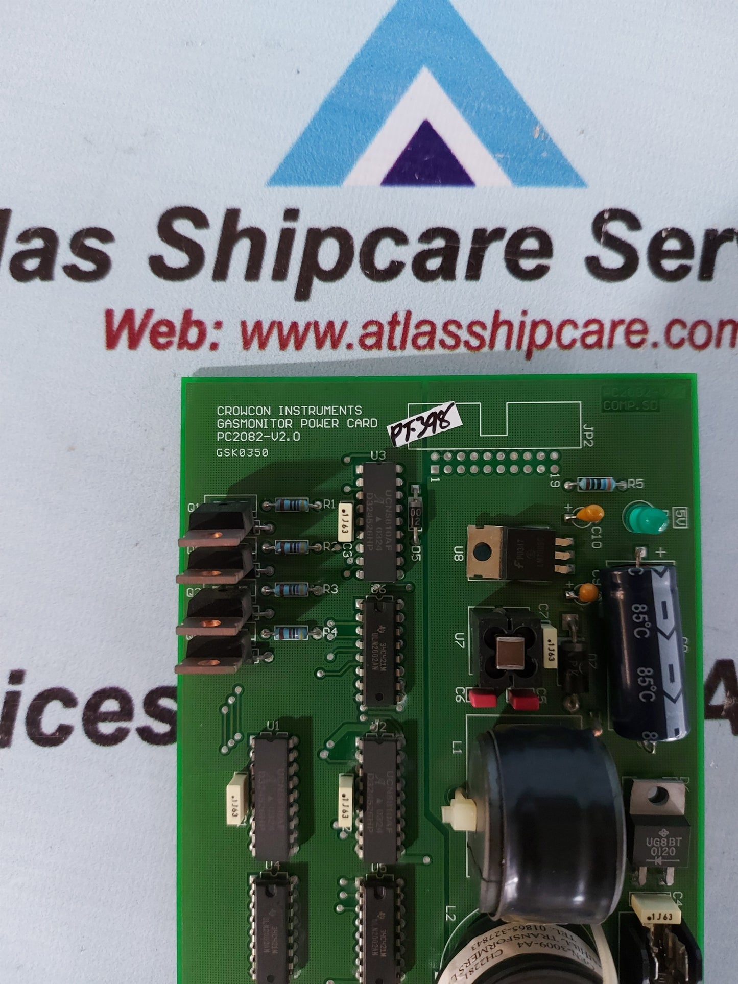 CROWCON PC2028-V2.0 GASMONITOR POWER CARD