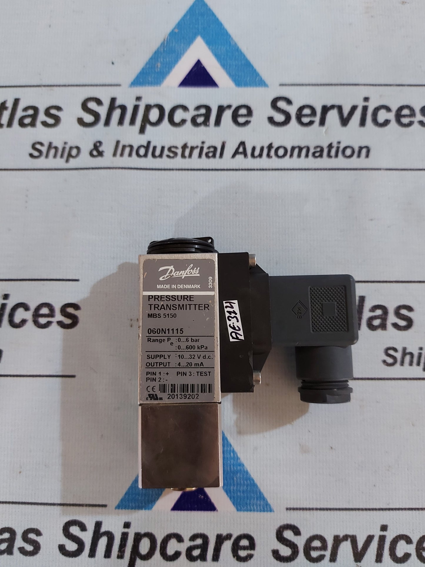 DANFOSS MBS 5150 PRESSURE TRANSMITTER 060N1115