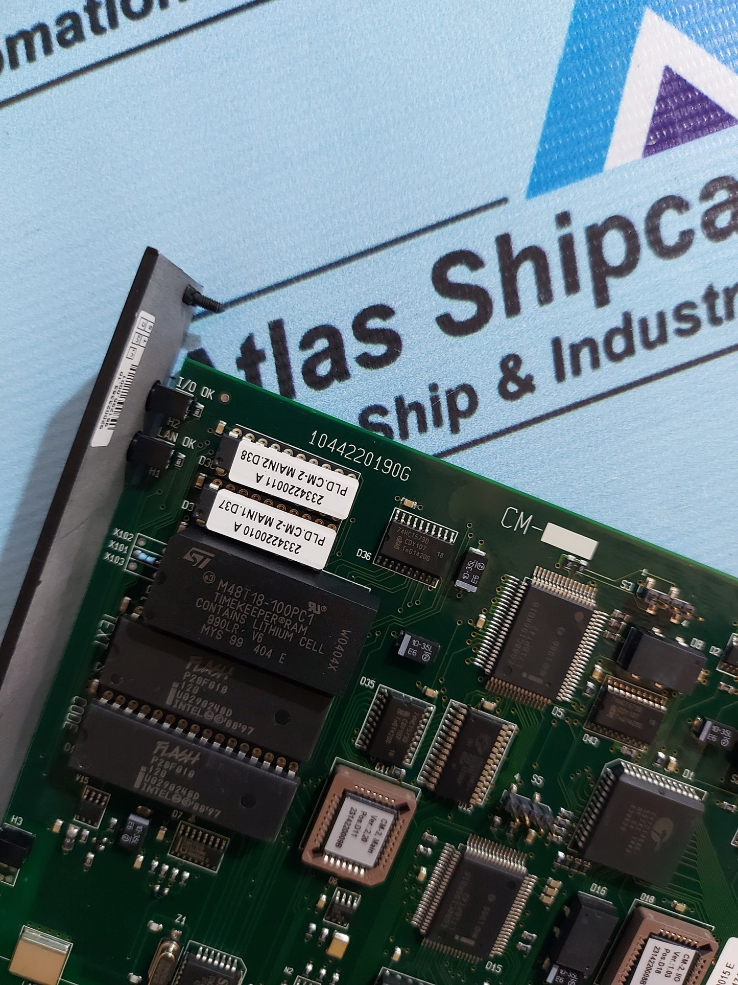 DEIF DELOMATIC CM-2 1044220190G PCB CARD