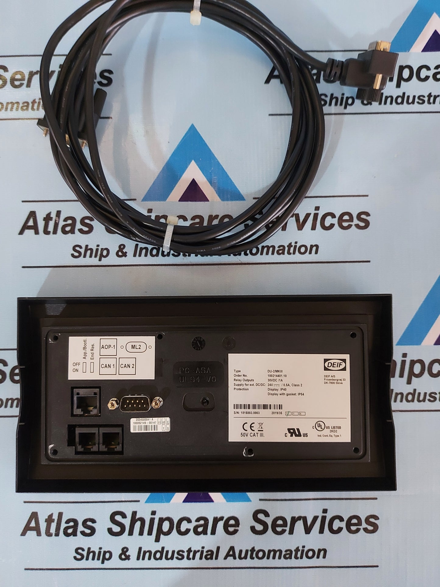 DEIF MULTI-LINE GPU-3 DU-2/MKIII GENERATOR PROTECTION UNIT