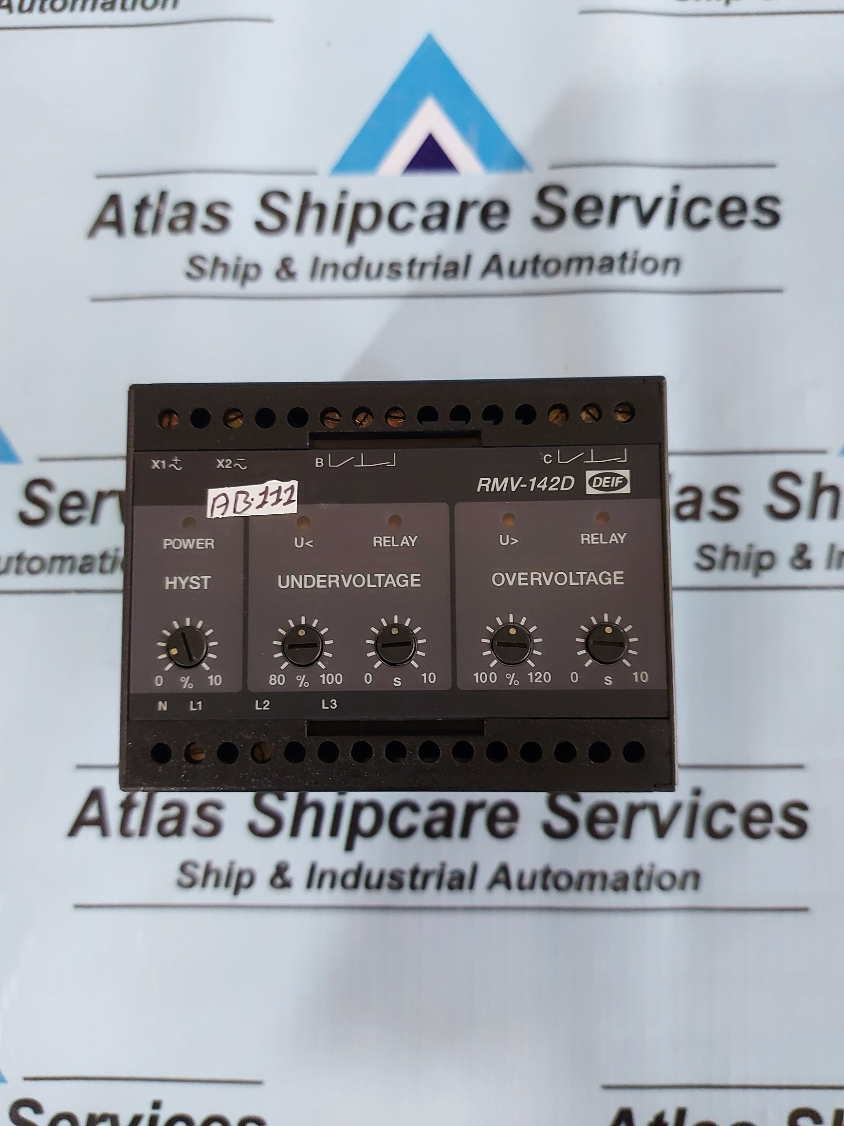 DEIF RMV-142D VOLTAGE RELAY 411019.20