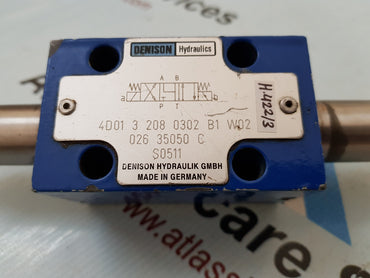 DENISON HYDRAULICS 4D01 3 208 0302 B1 W02 SOLENOID VALVE 026 35050 C H422