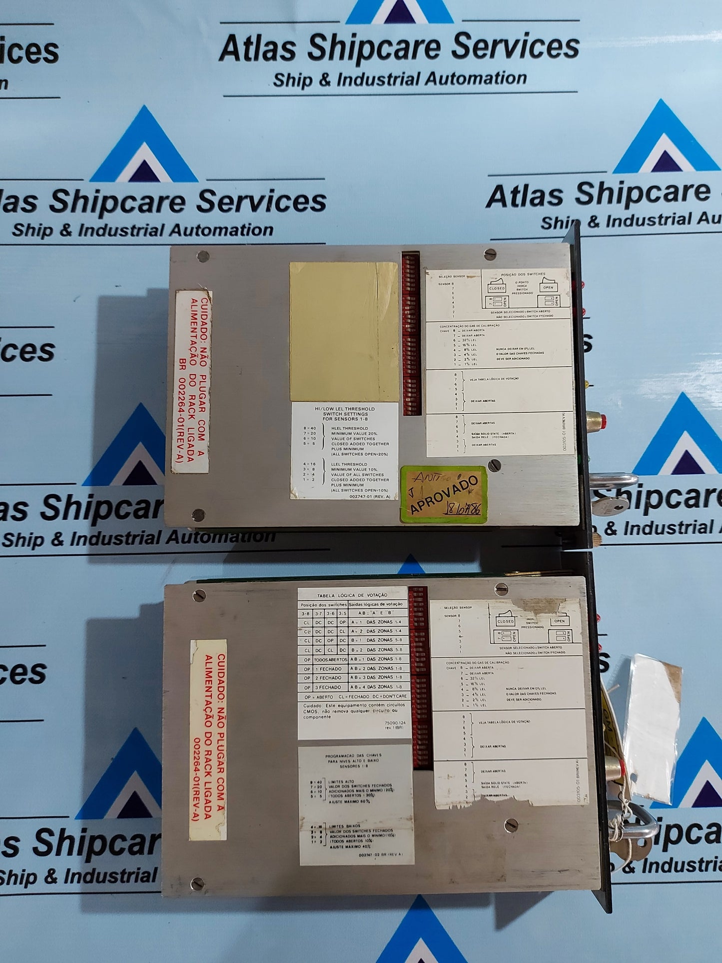 DET TRONICS R 8460 GAS CONTROLLER