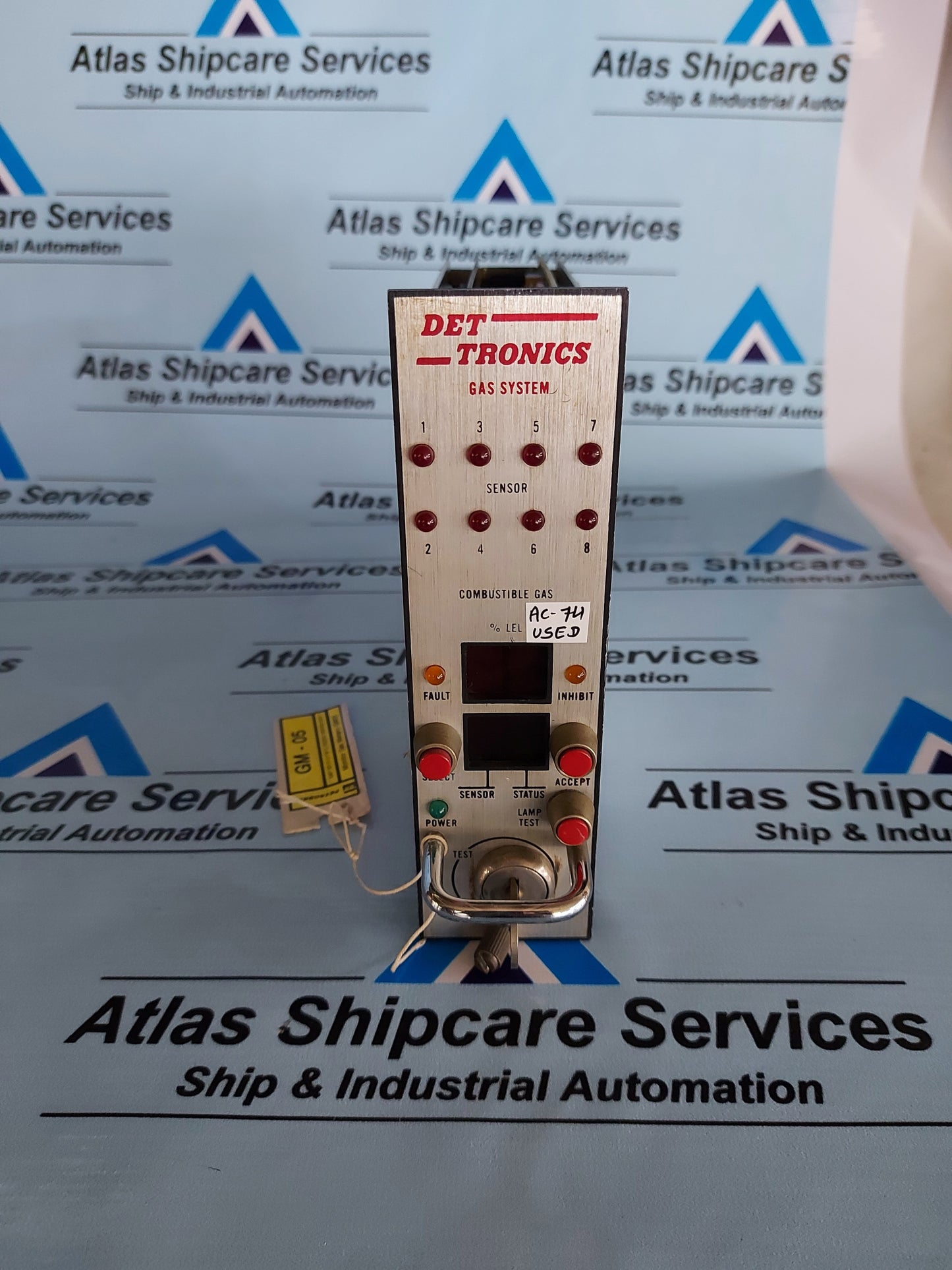 DET TRONICS R8460 A3001 GAS CONTROLLER