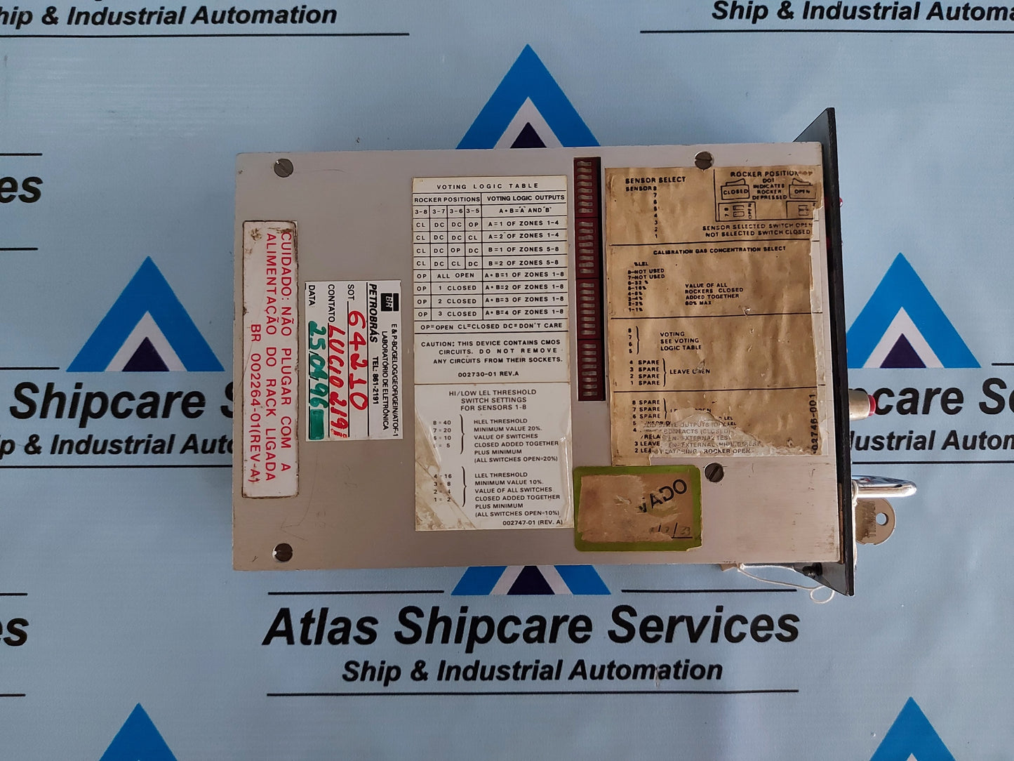 DET TRONICS R8460-A3001 GAS CONTROLLER