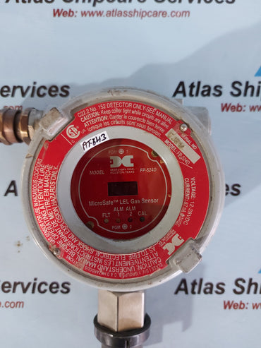 DETCON FP-524D MICROSAFE LEL GAS SENSOR