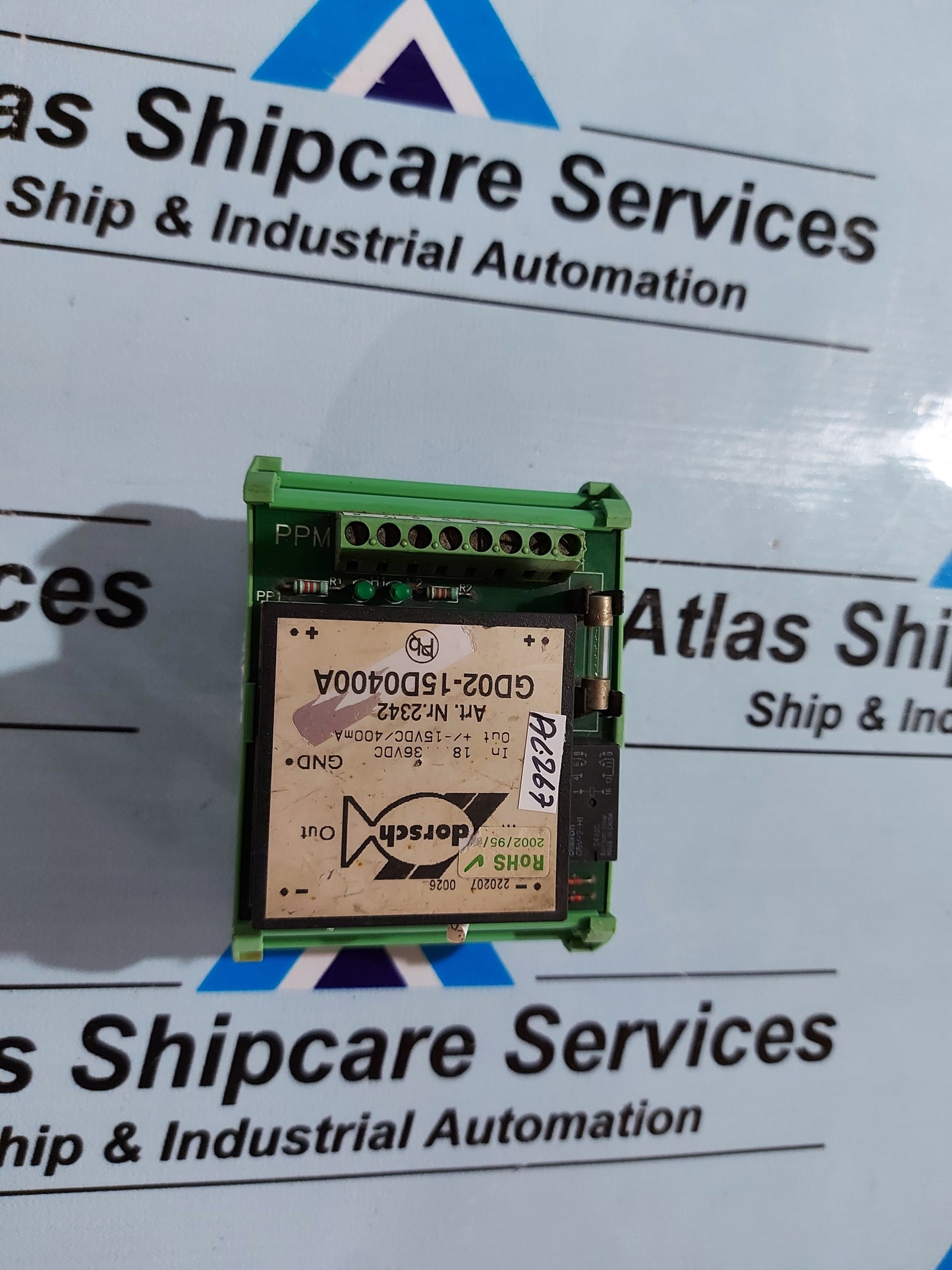 DORSCH GD02-15D0400A POWER SUPPLY