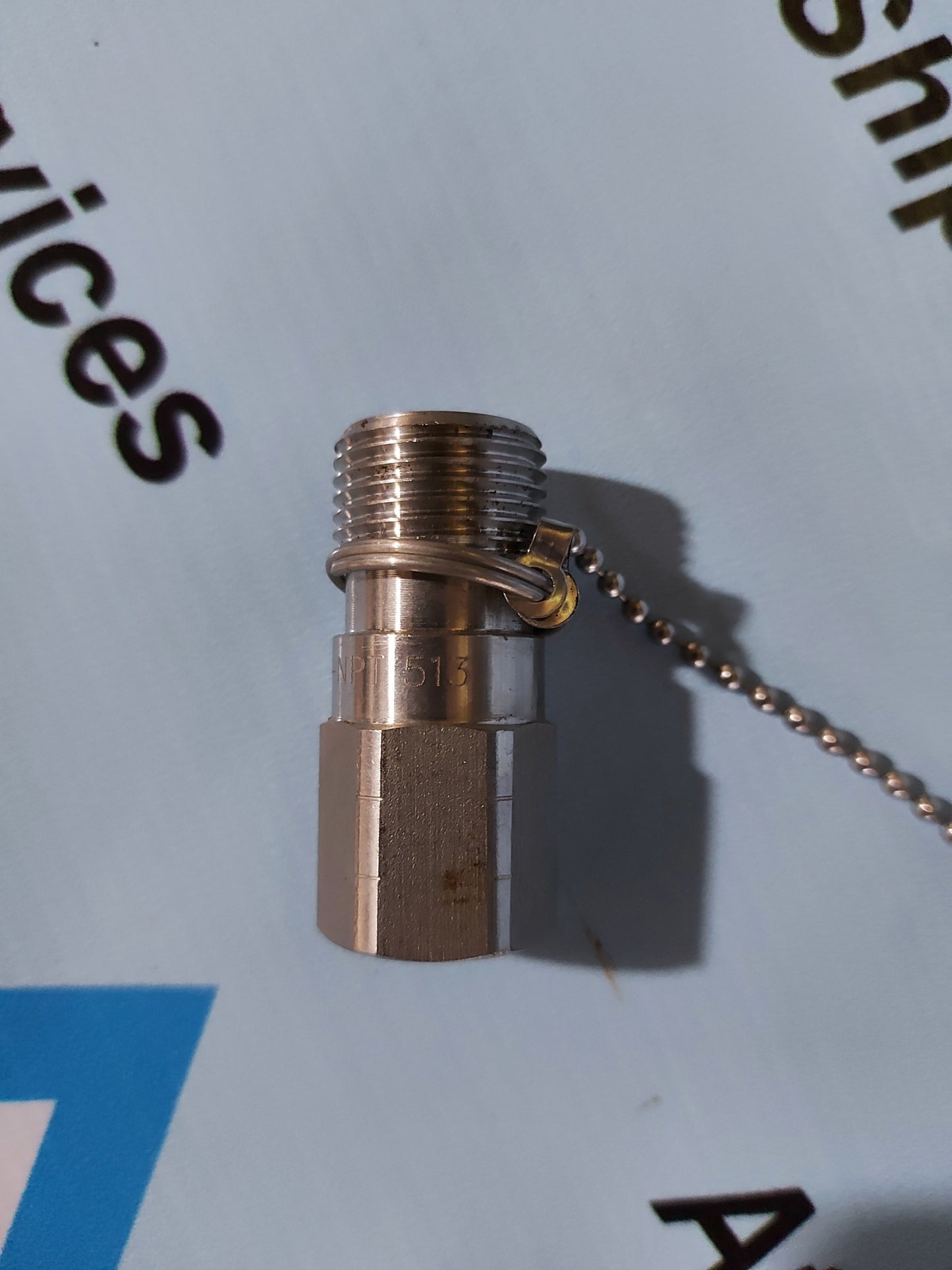 DP HP1-04-04N-NPT 513 HIGH PRESSURE VALVE H494