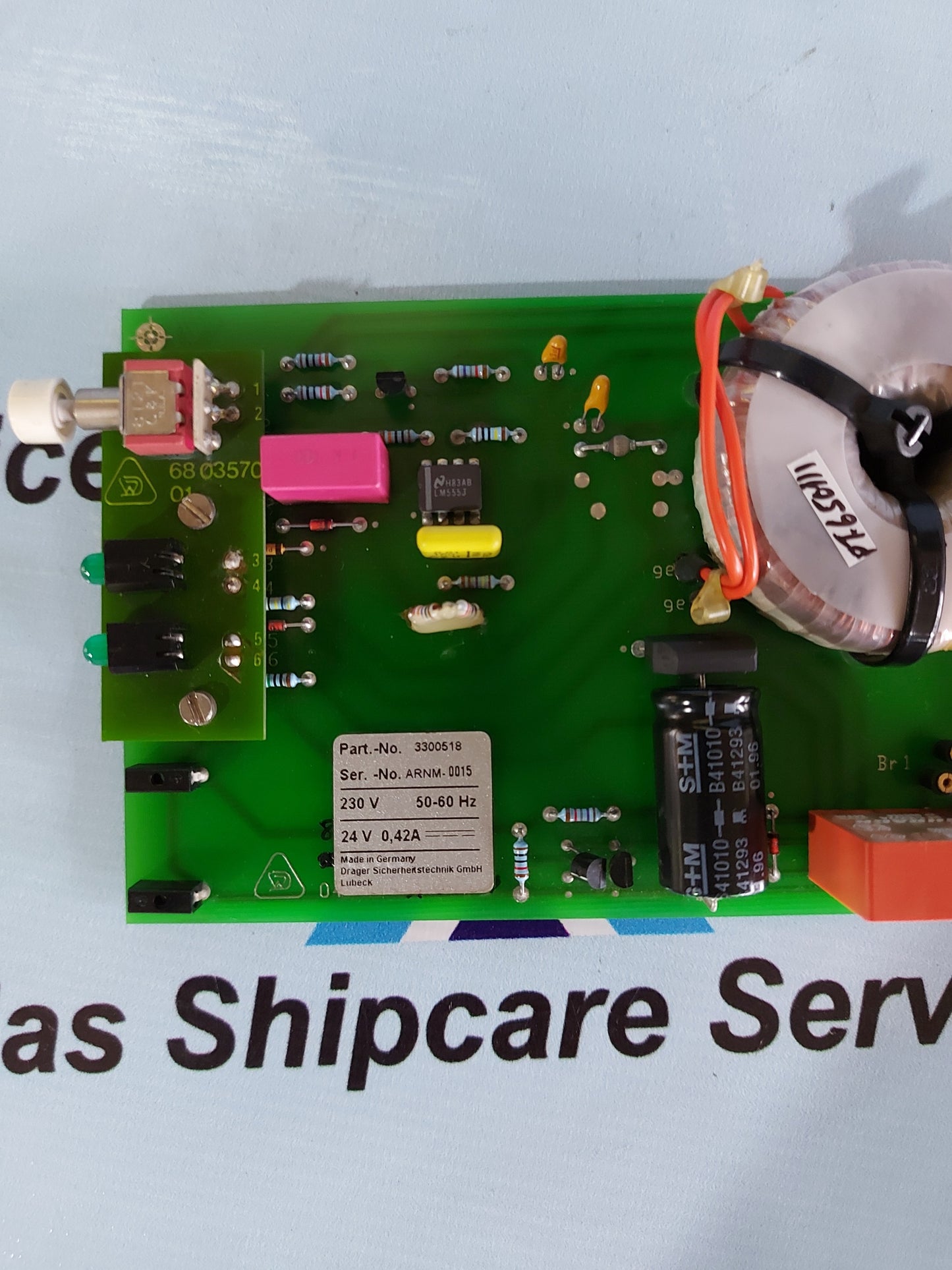 DRAGER 3300518 ACKNOWLEDGMENT MODULE