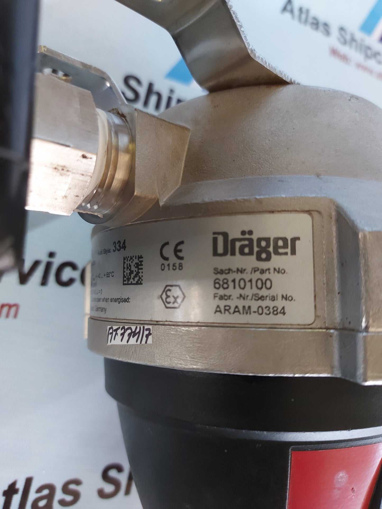 DRAGER POLYTRON 2 IR 6810100 INFRARED GAS DETECTOR
