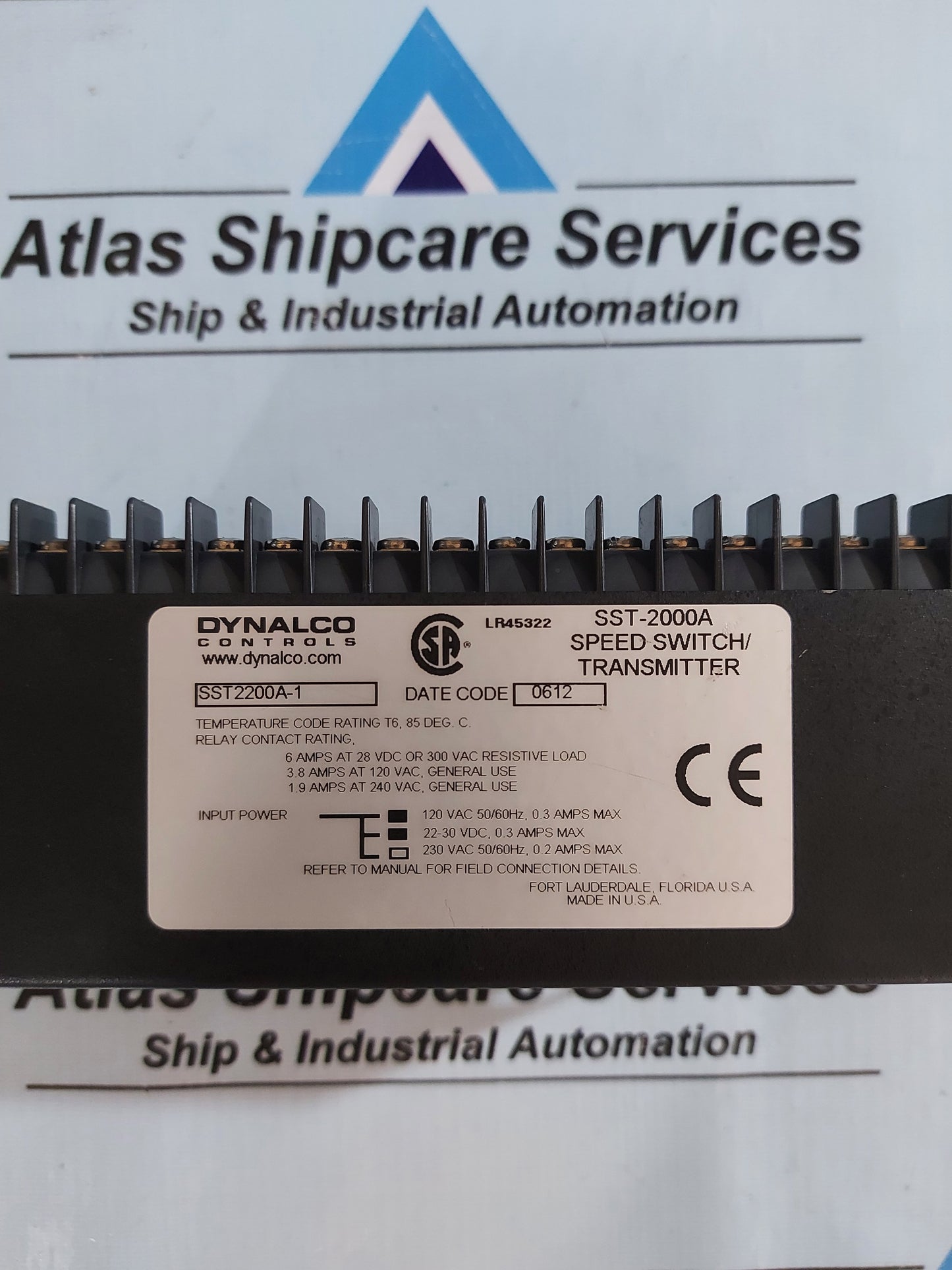 DYNALCO SST-2000A SPEED SWITCH/TRANSMITTER