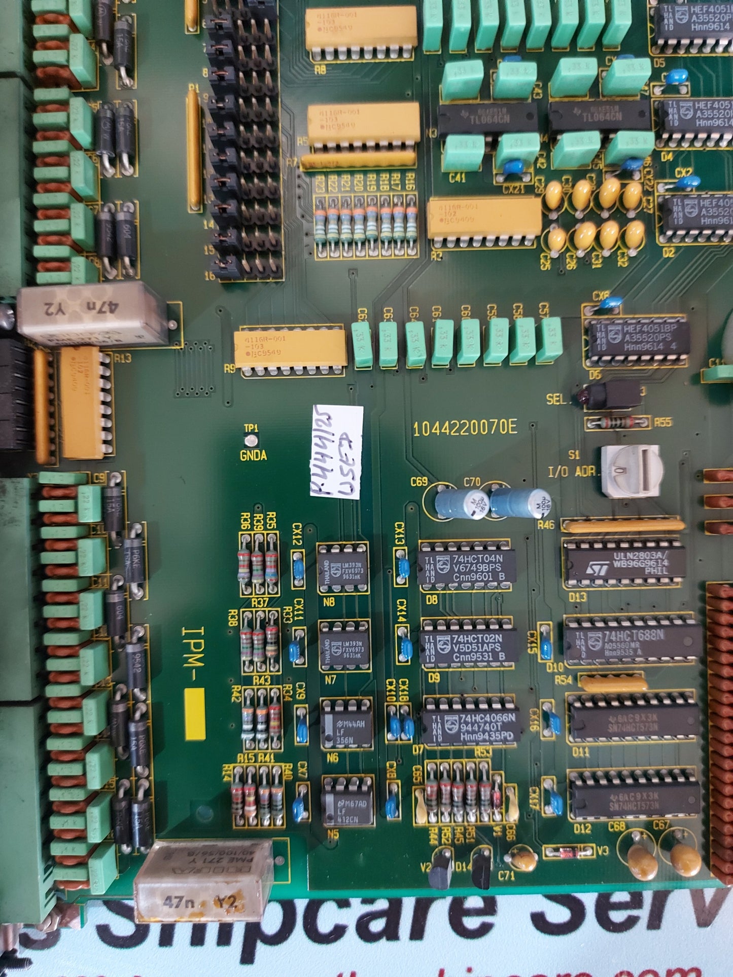 Deif Delomatic-3 IPM-1 1044220070E Pcb Card