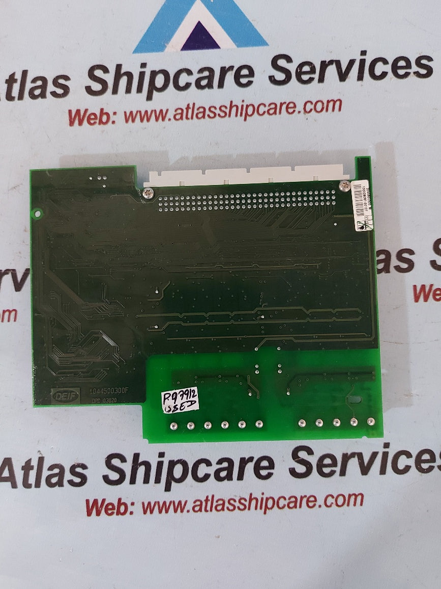 Deif GPU/2/GS 1044500300F Pcb Card