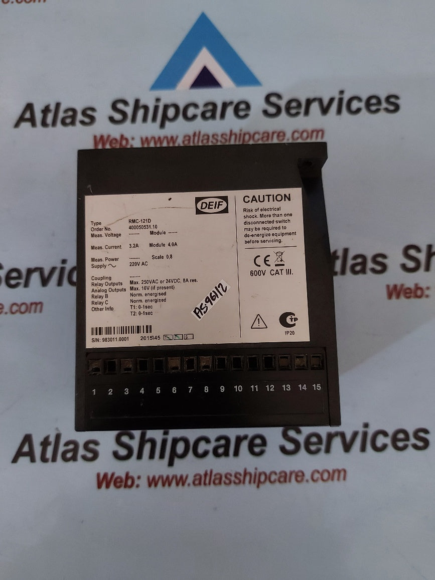 Deif RMC-121D Over Current Relay