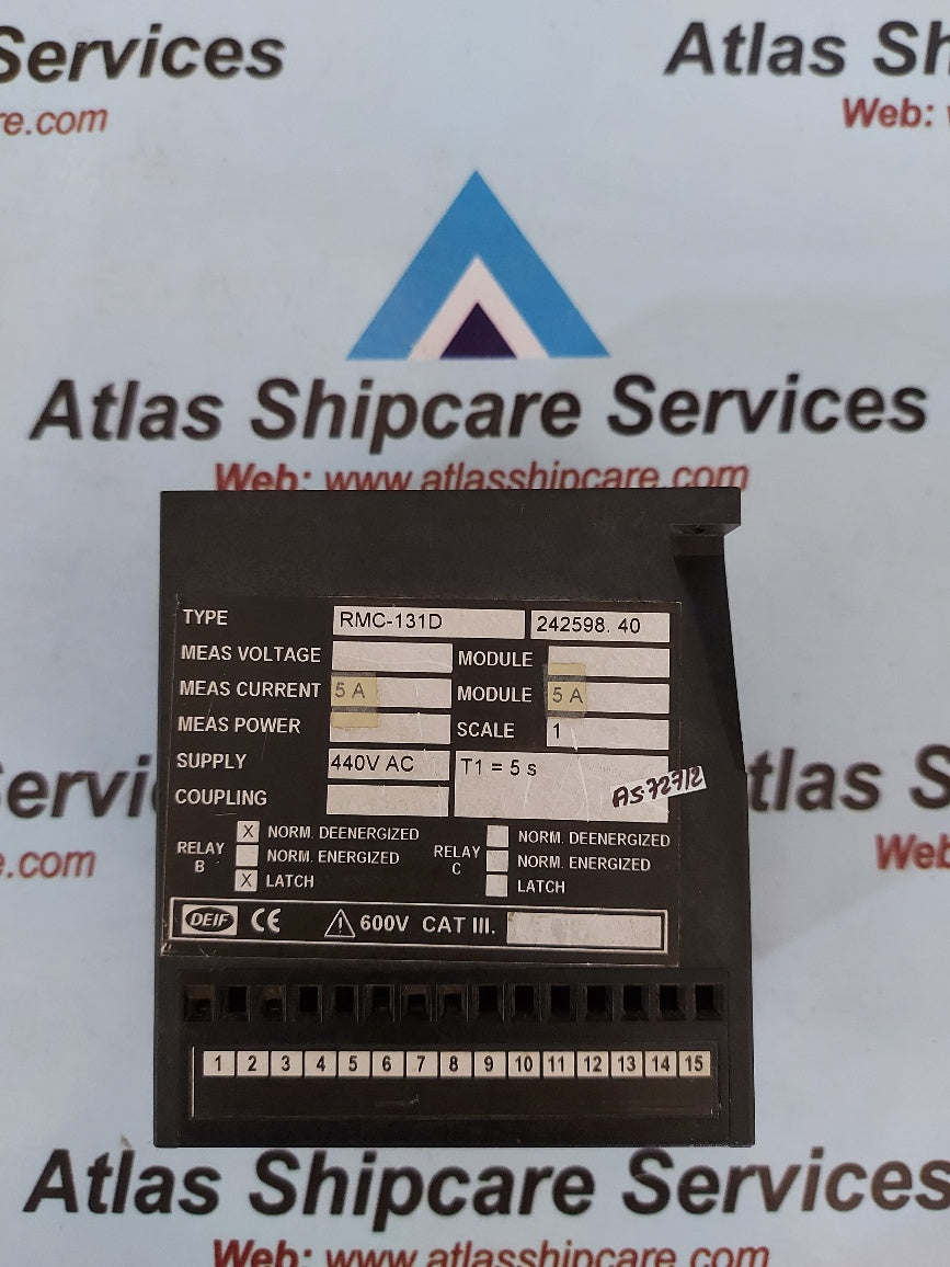 Deif RMC-131D Differential Current Relay