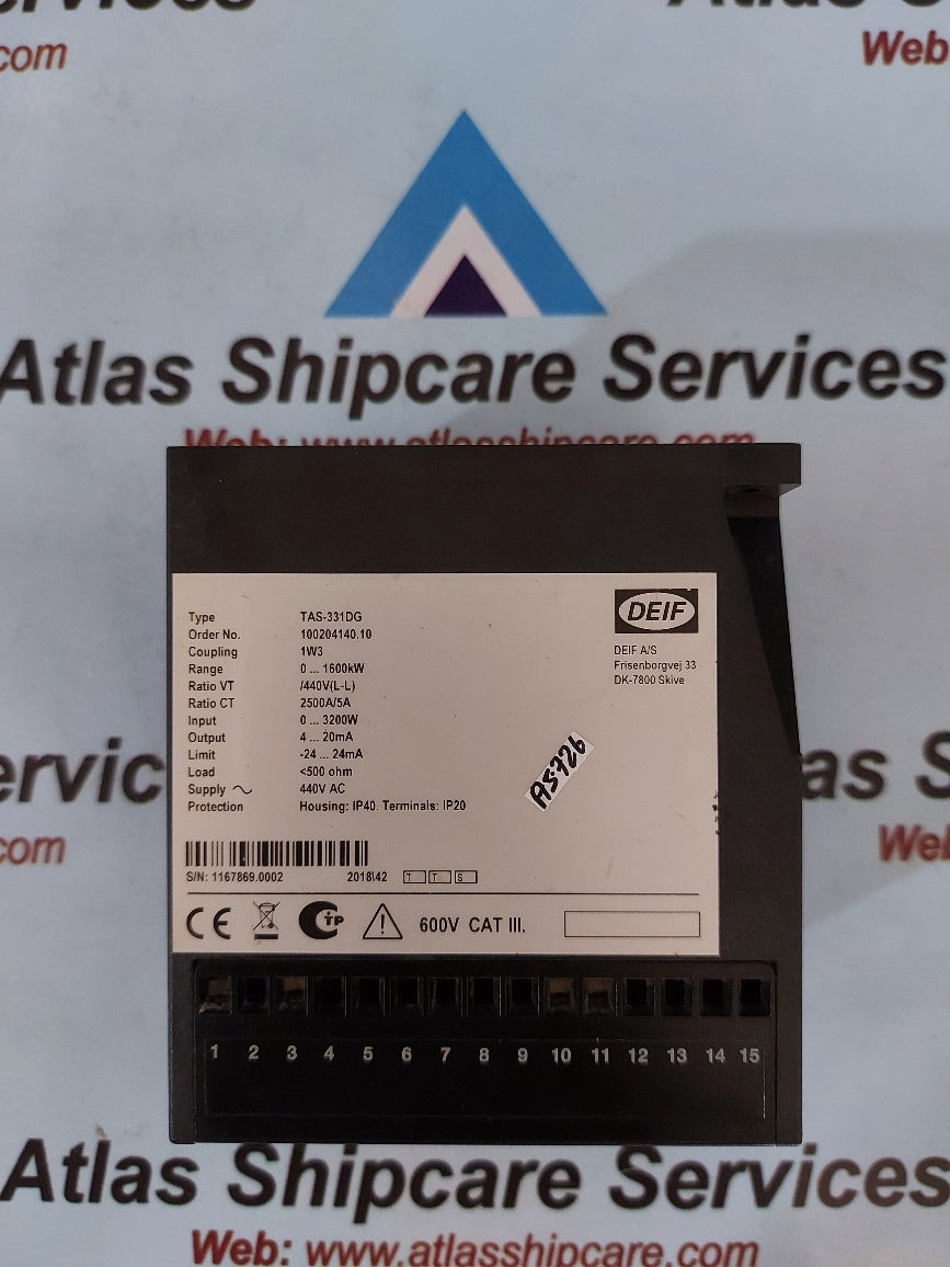 Deif TAS-331DG Selectable Transducer