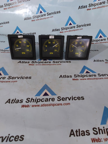 Deif XL96 400020702.30 Rpm Meter 0 To 250 Rpm