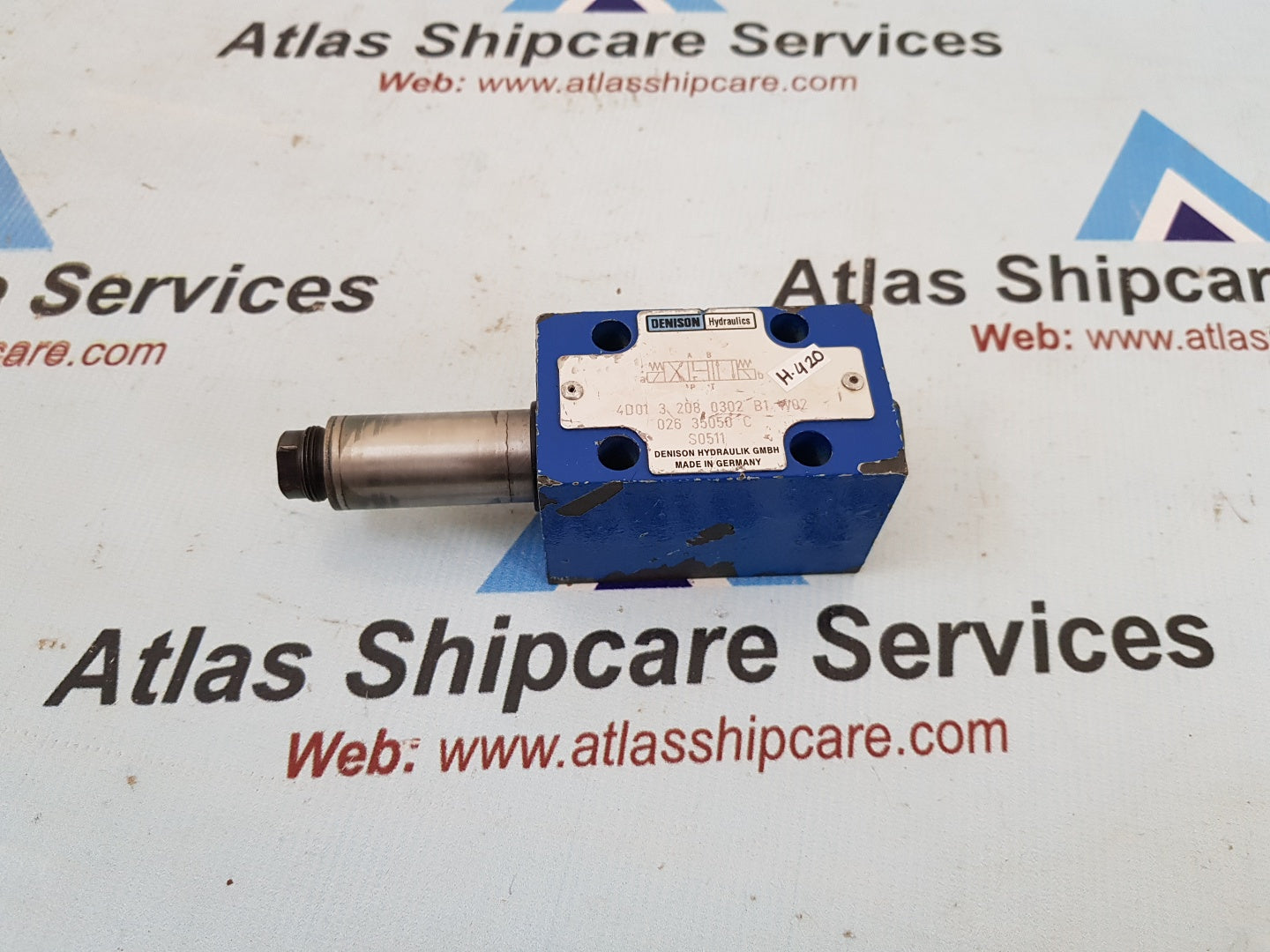 Denison Hydraulic 4D01-3-208-0302-B1-W02-026-35050C Direction Control Valve H420