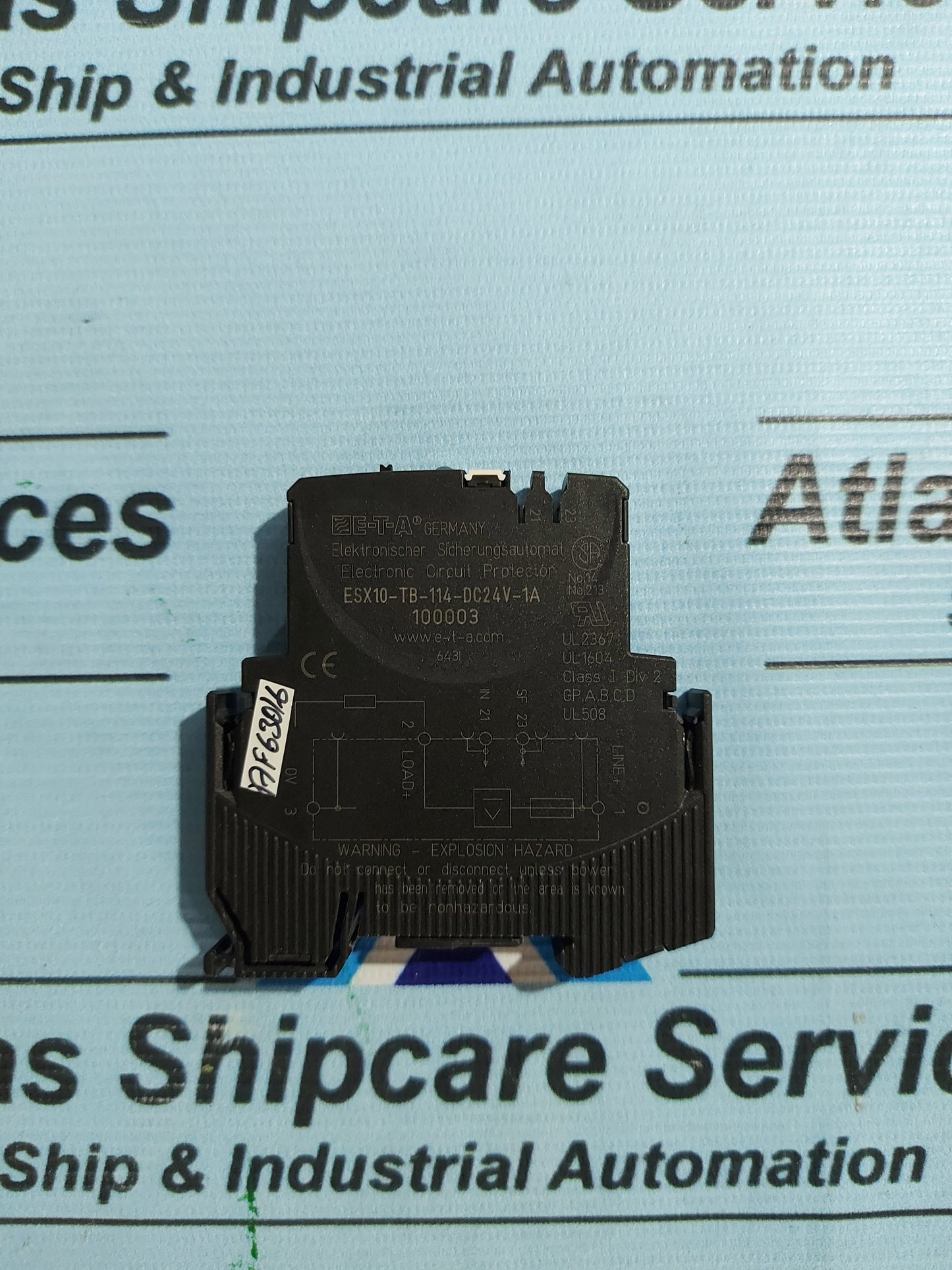 E-T-A ESX10-TB-114-DC24V-1A ELECTRONIC CIRCUIT PROTECTOR