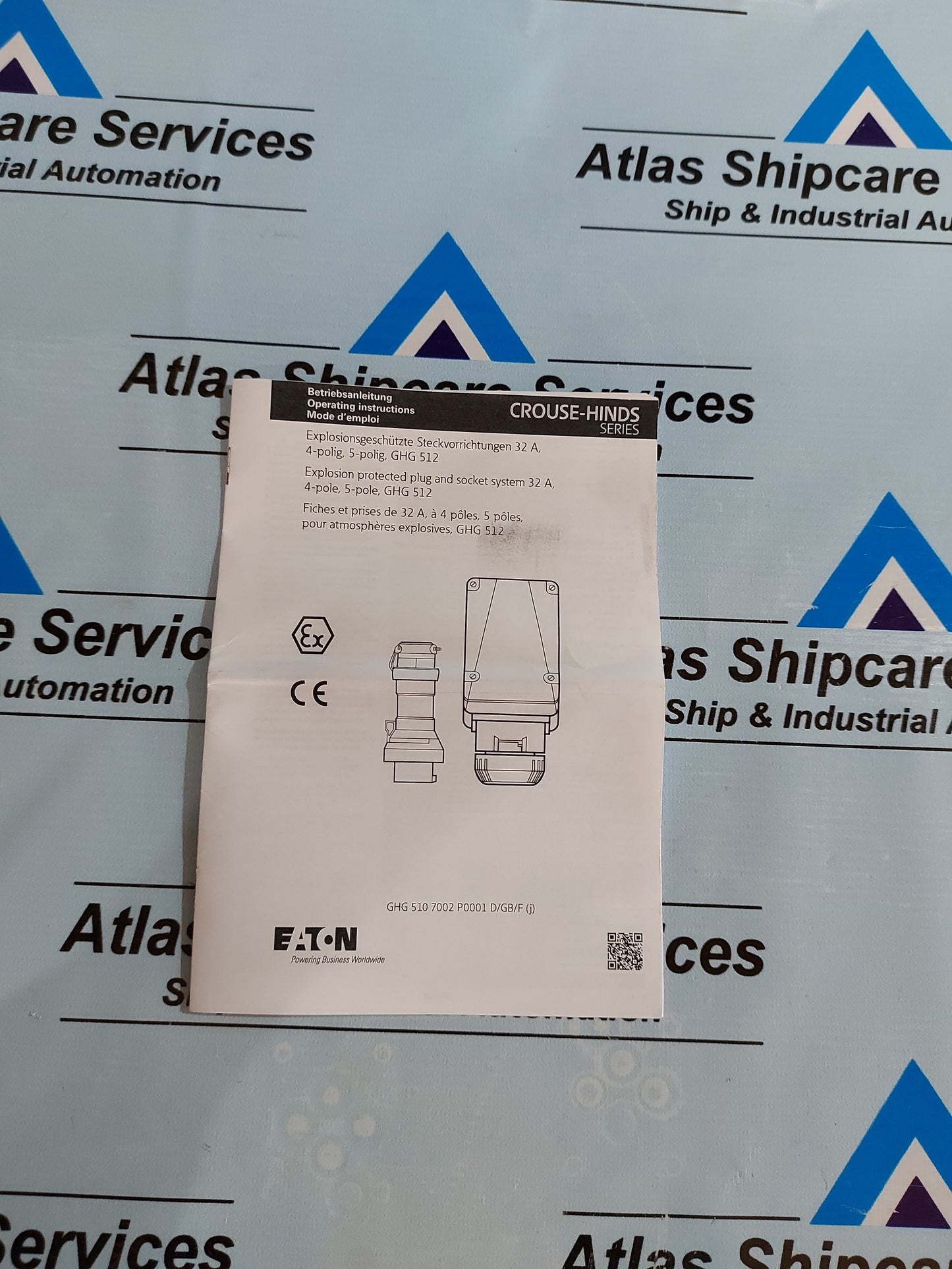 EATON CROUSE-HINDS GHG5127406R0001 Ex-COUPLER ZONE 3P+ 32A-6H