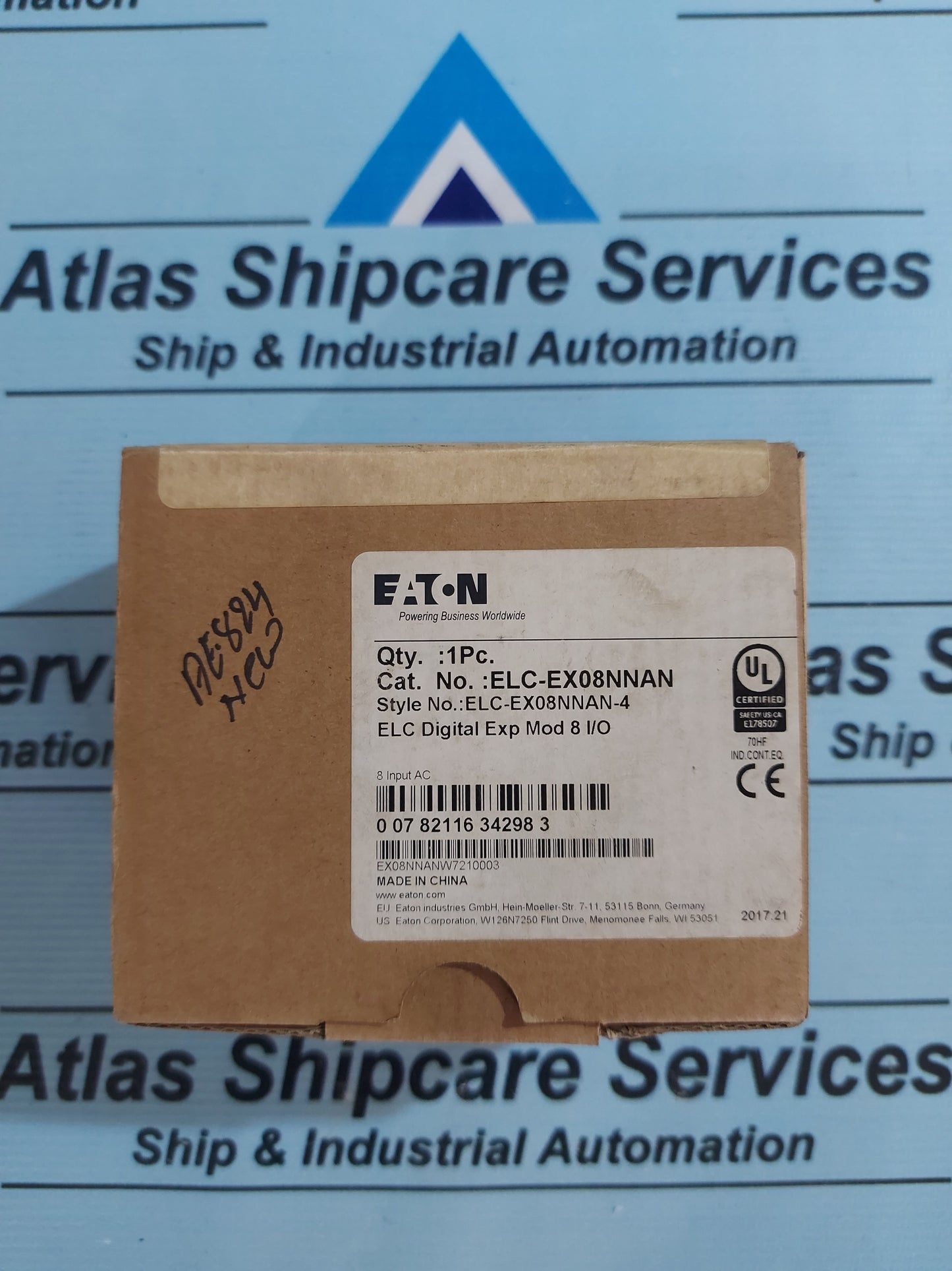 EATON ELC-EX08NNAN DIGITAL I/O EXPANSION MODULE
