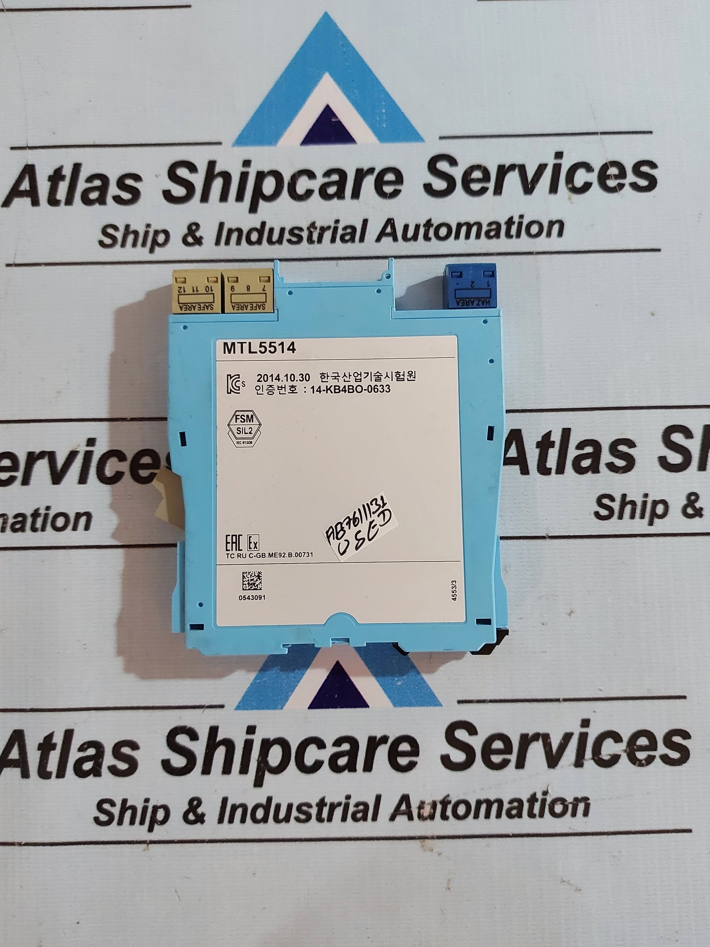 EATON MTL5514 SWITCH/PROXIMITY DETECTOR INTERFACE WITH LINE FAULT DETECTION ALARM