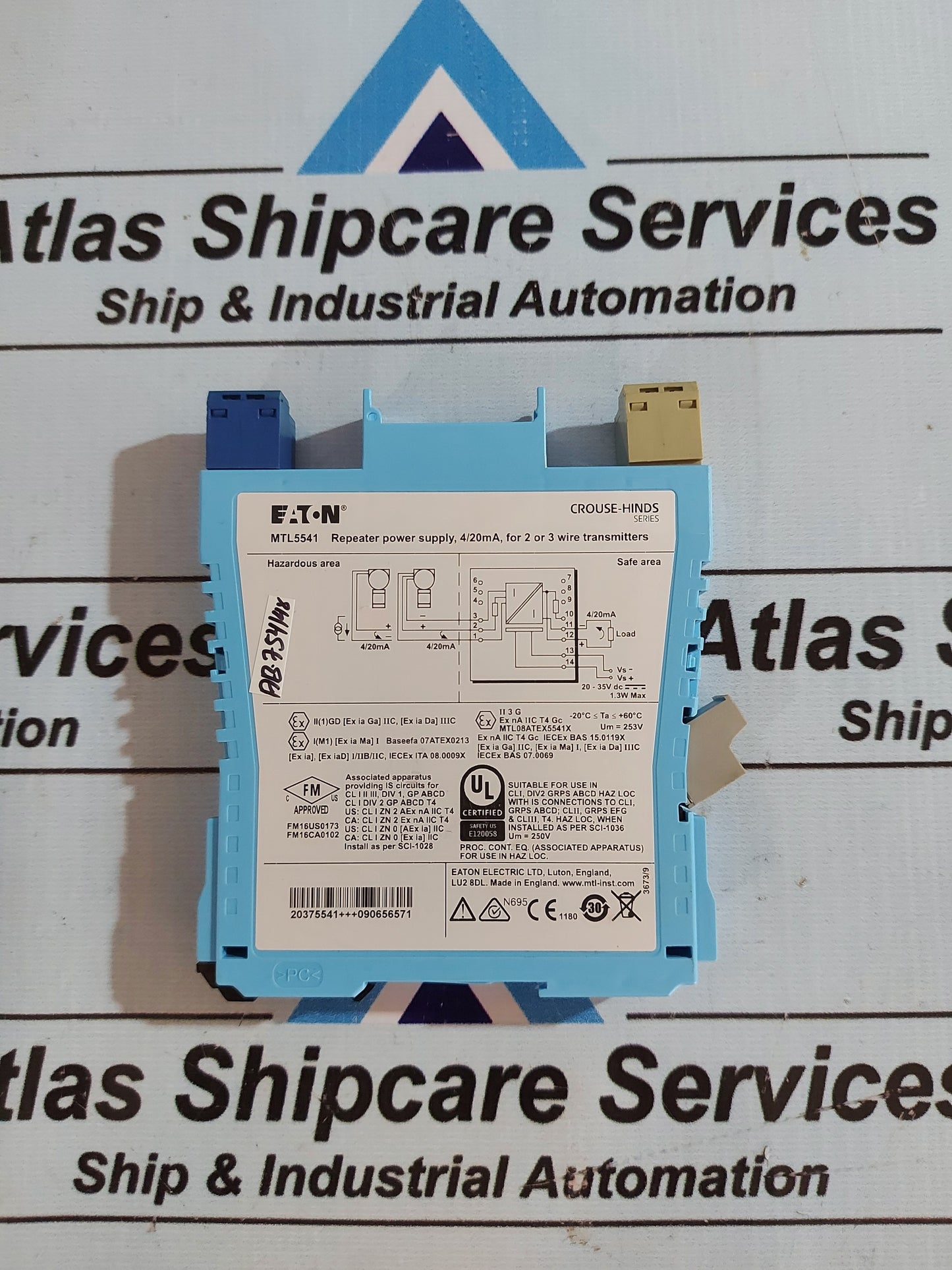 EATON MTL5541 REPEATER POWER SUPPLY