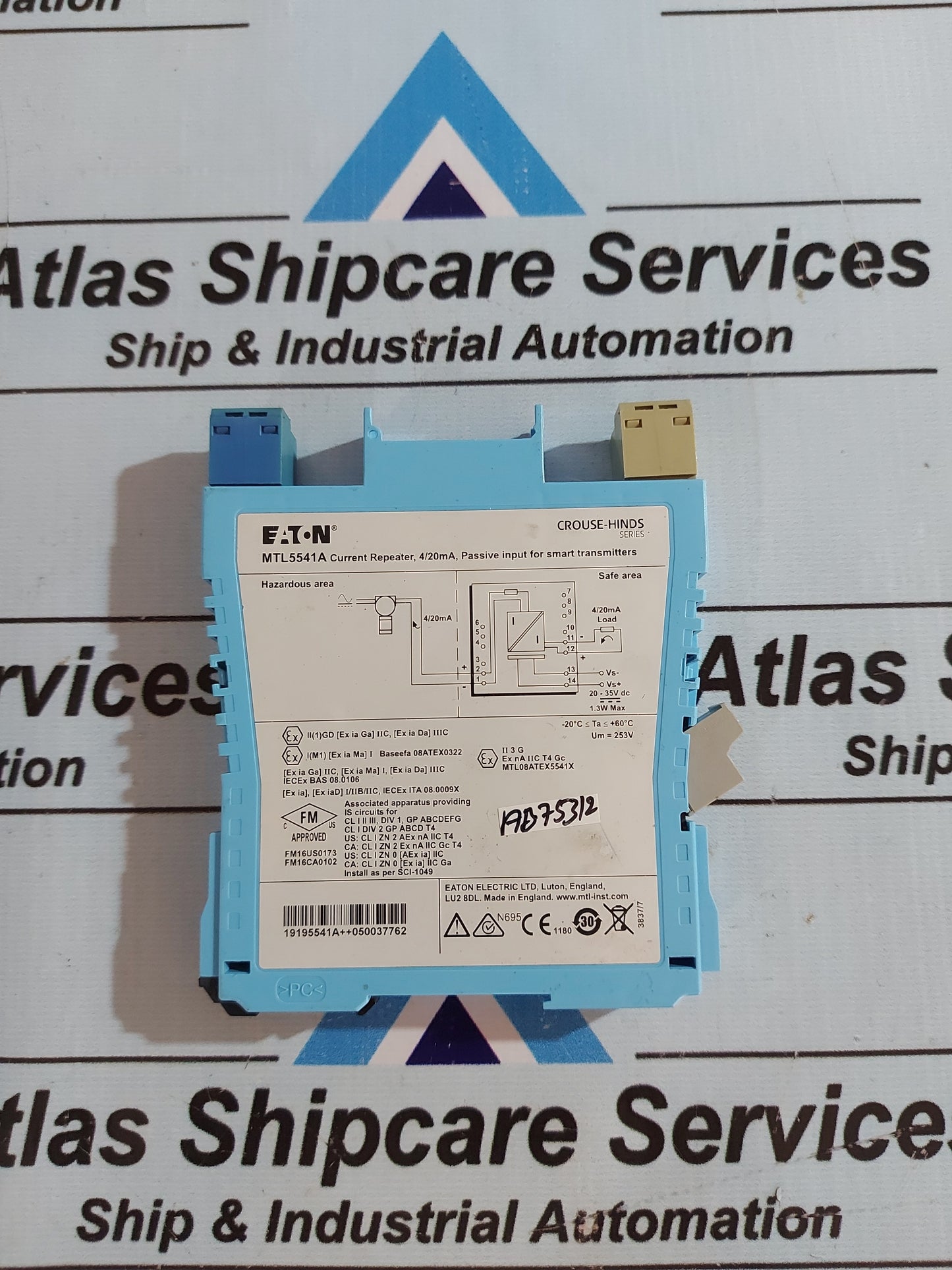 EATON MTL5541A SMART TRANSMITTER CURRENT REPEATER