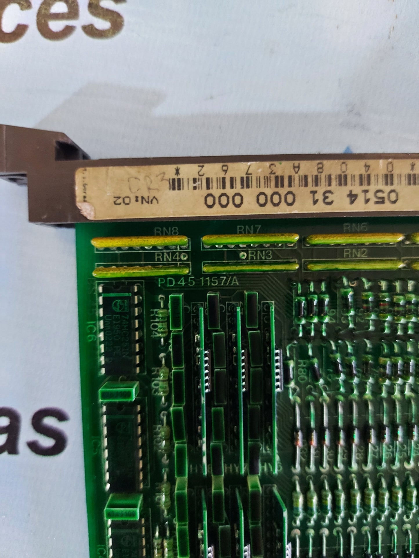 EBERLE E-41 INPUT CARD 0514 31 000 000