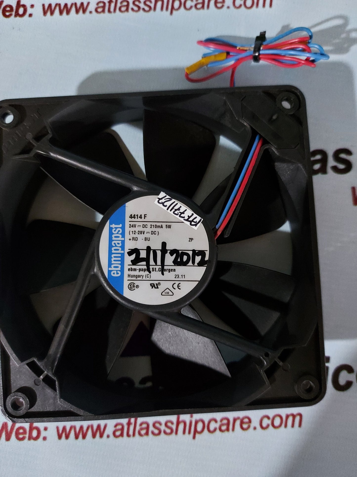 EBM PAPST 4414 F/2 AXIAL FAN 24VDC 5W