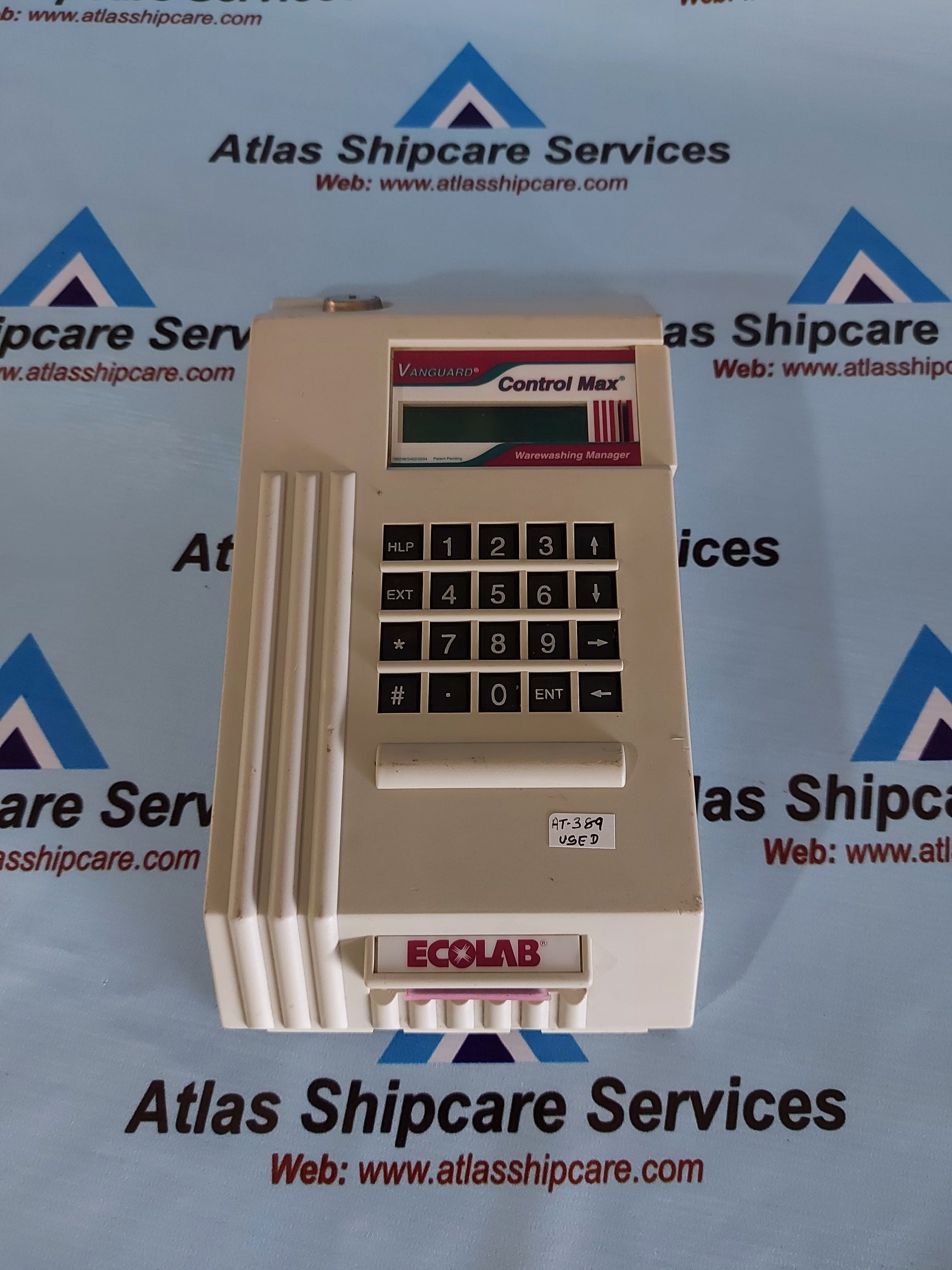 ECOLAB VANGUARD CONTROL MAX WAREWASHING MANAGER – Atlas Shipcare Services