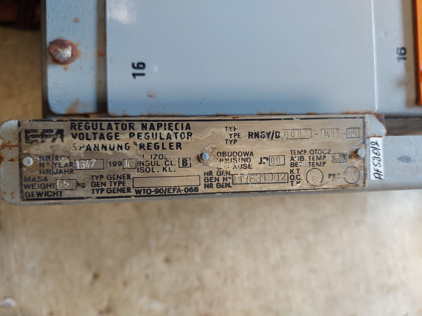 EFA AVR RNGY/DGDB-148S-04