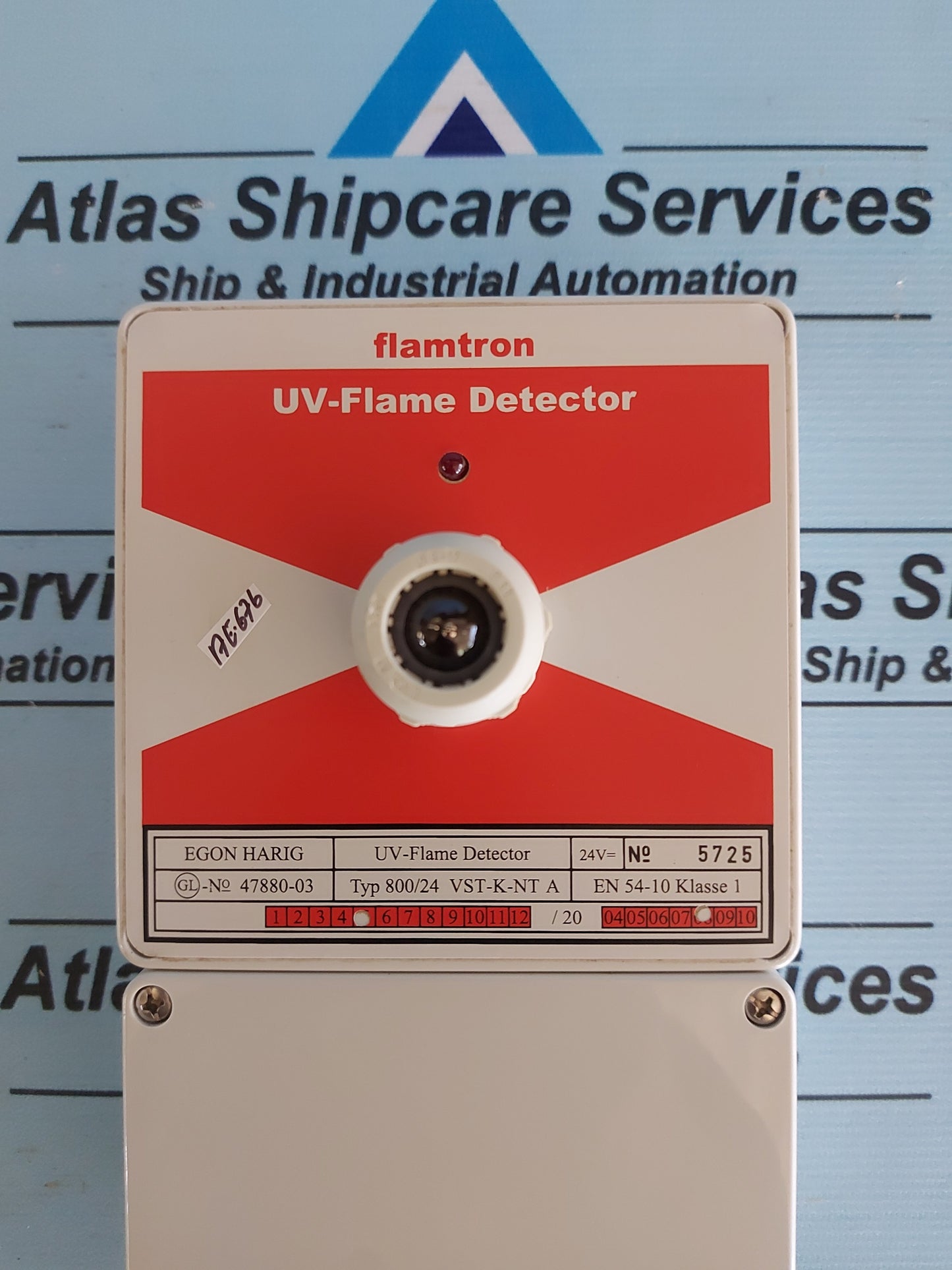 EGON HARIG 800/24 VST-K-NT A FLAMTRONE UV-FLAME DETECTOR