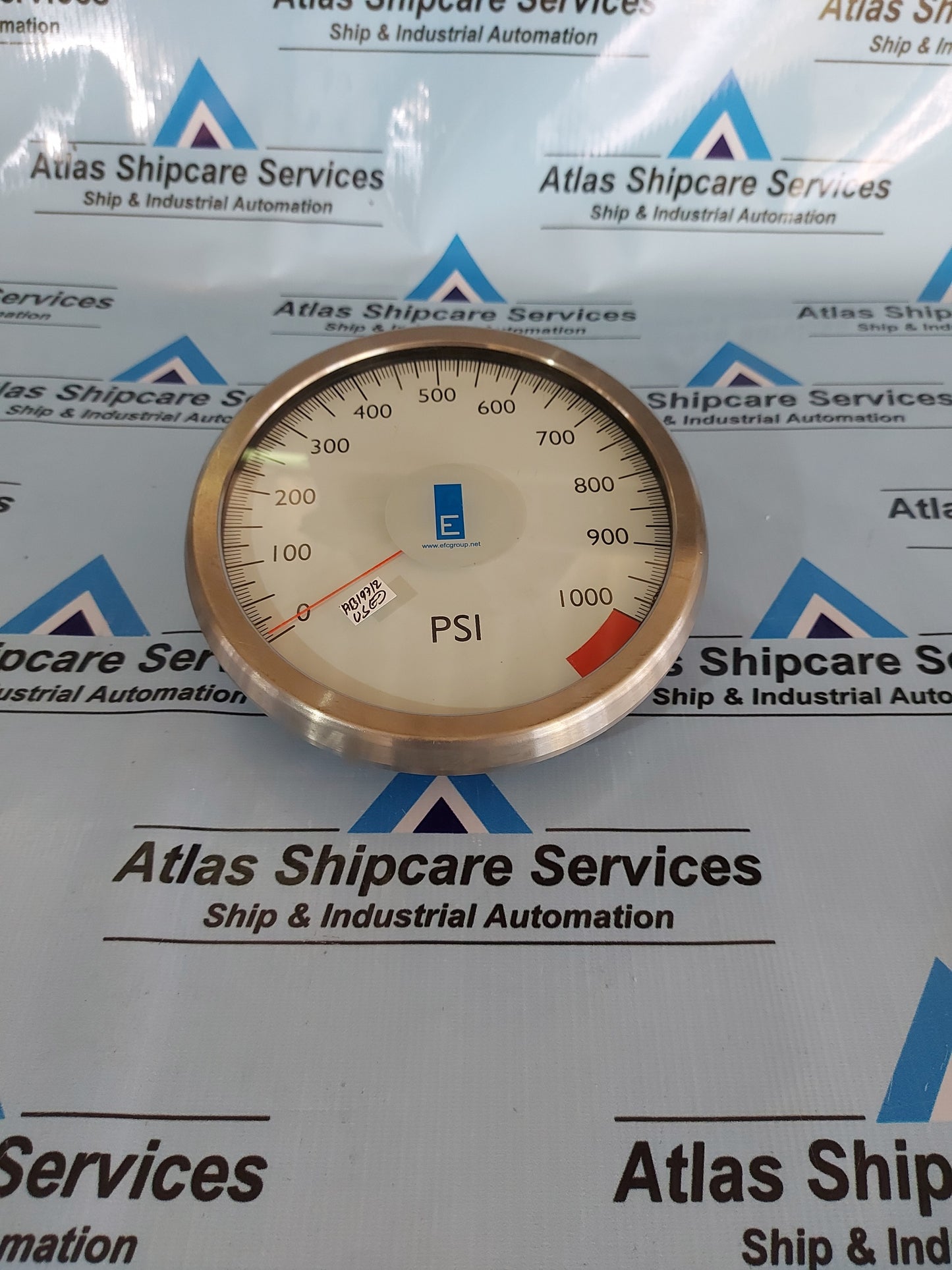 ELECTRO-FLOW CONTROL M25x ANALOGUE GAUGE PSI 0-1000