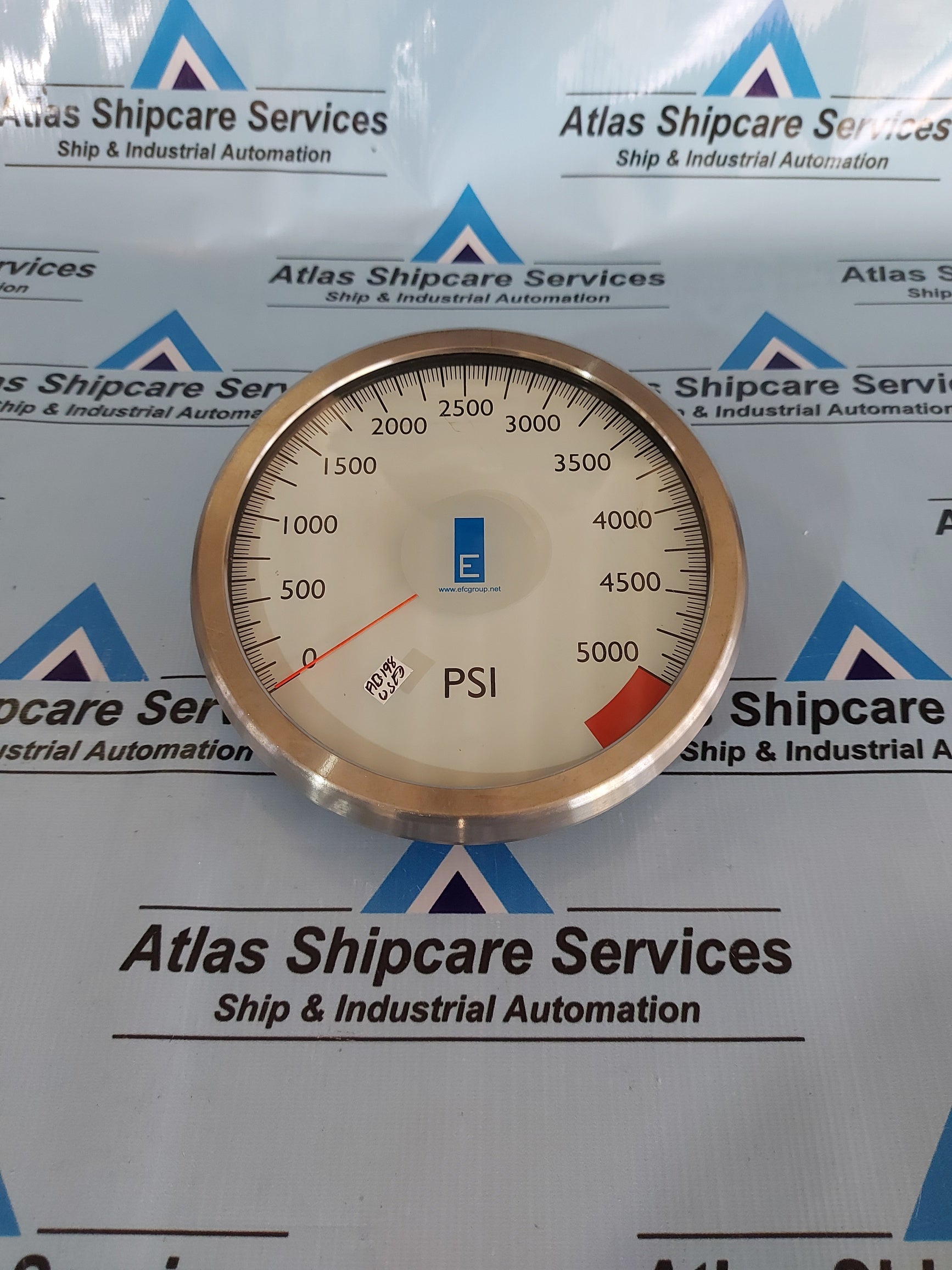 ELECTRO-FLOW CONTROL M25x ANALOGUE GAUGE PSI 0 TO 5000