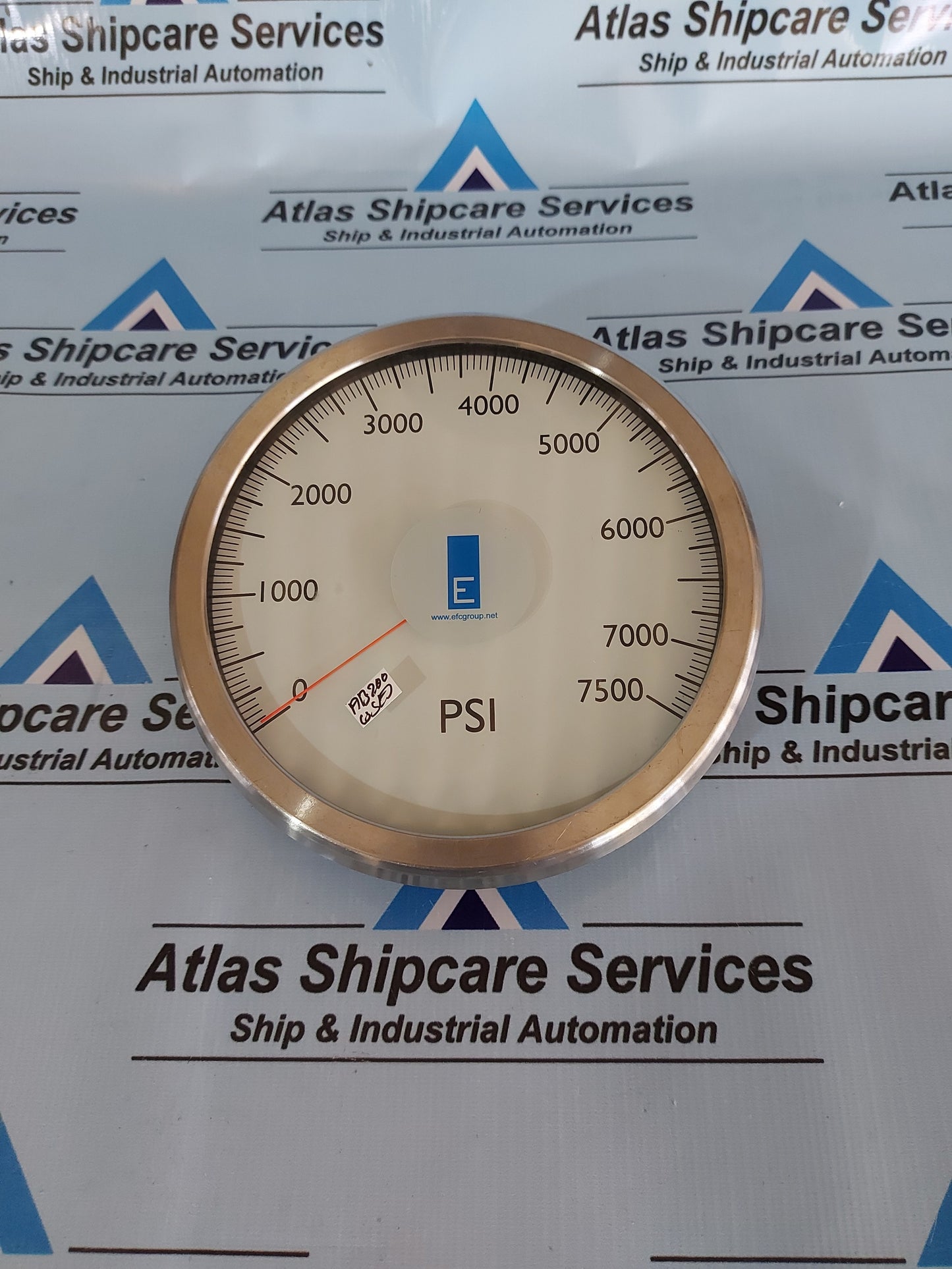 ELECTRO-FLOW CONTROL M25x ANALOGUE GAUGE PSI 0 TO 7500