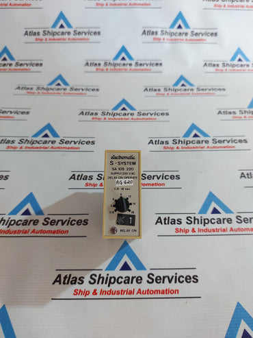ELECTROMATIC S-SYSTEM SA 105 220 DELAY ON OPERATE 220V AC AG620
